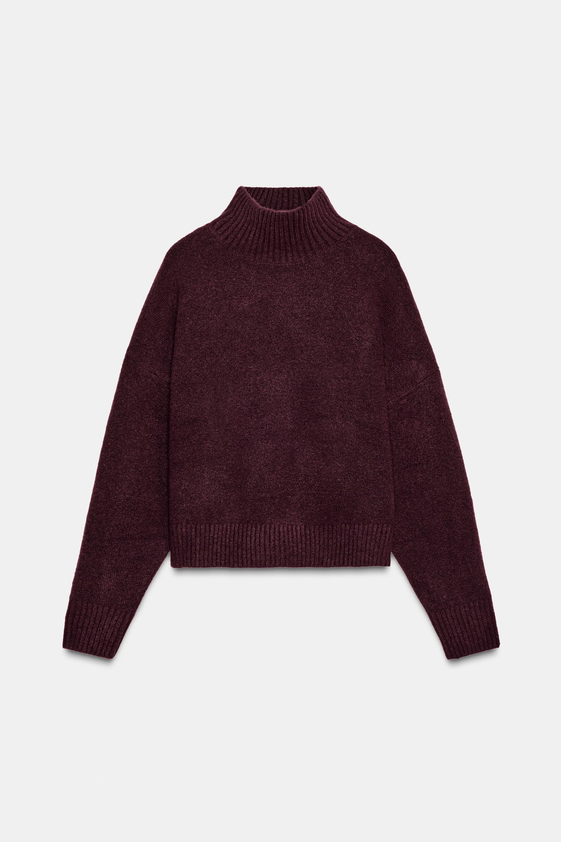 SOFT KNIT HIGH NECK JUMPER by ZARA
