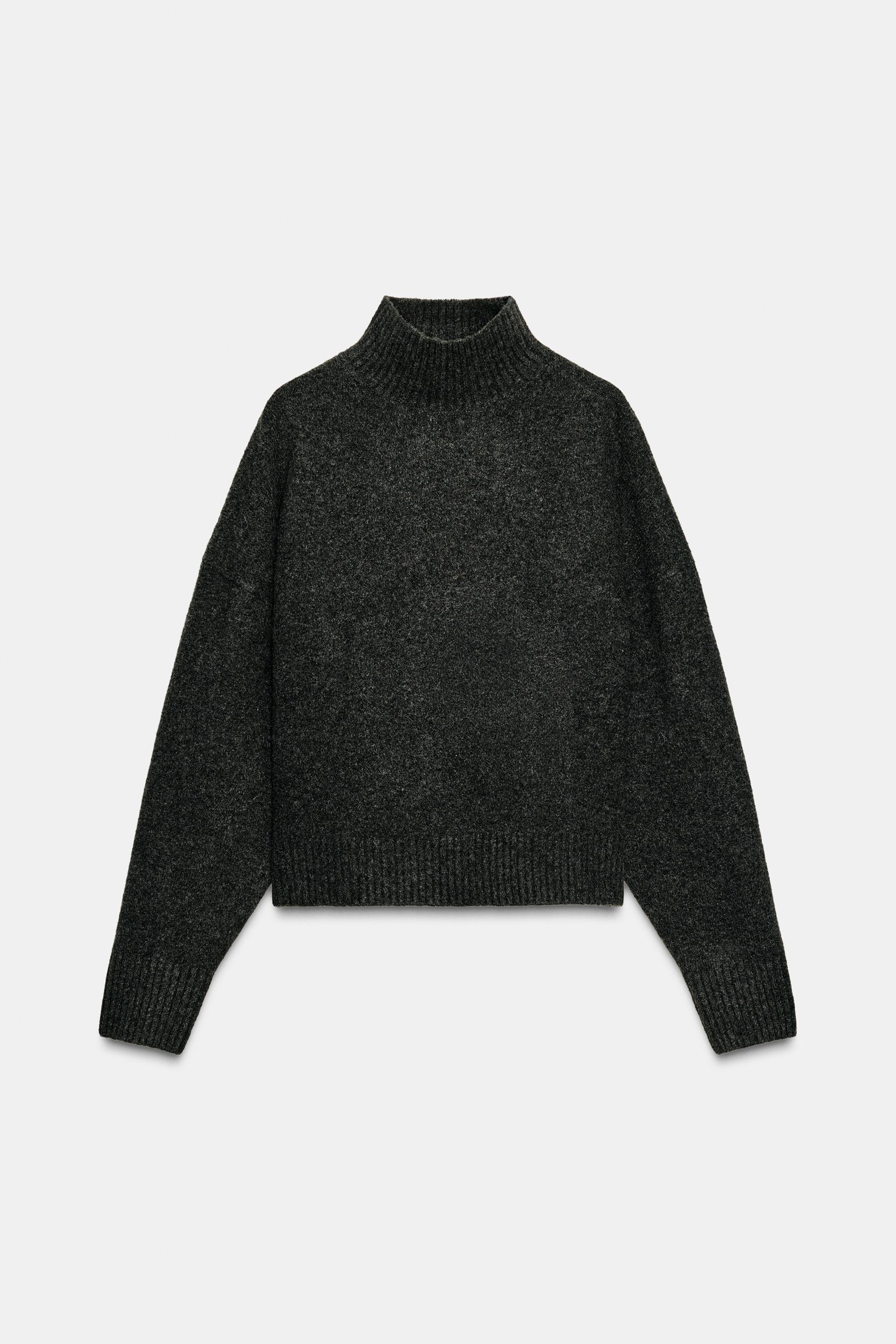 SOFT KNIT HIGH NECK JUMPER by ZARA