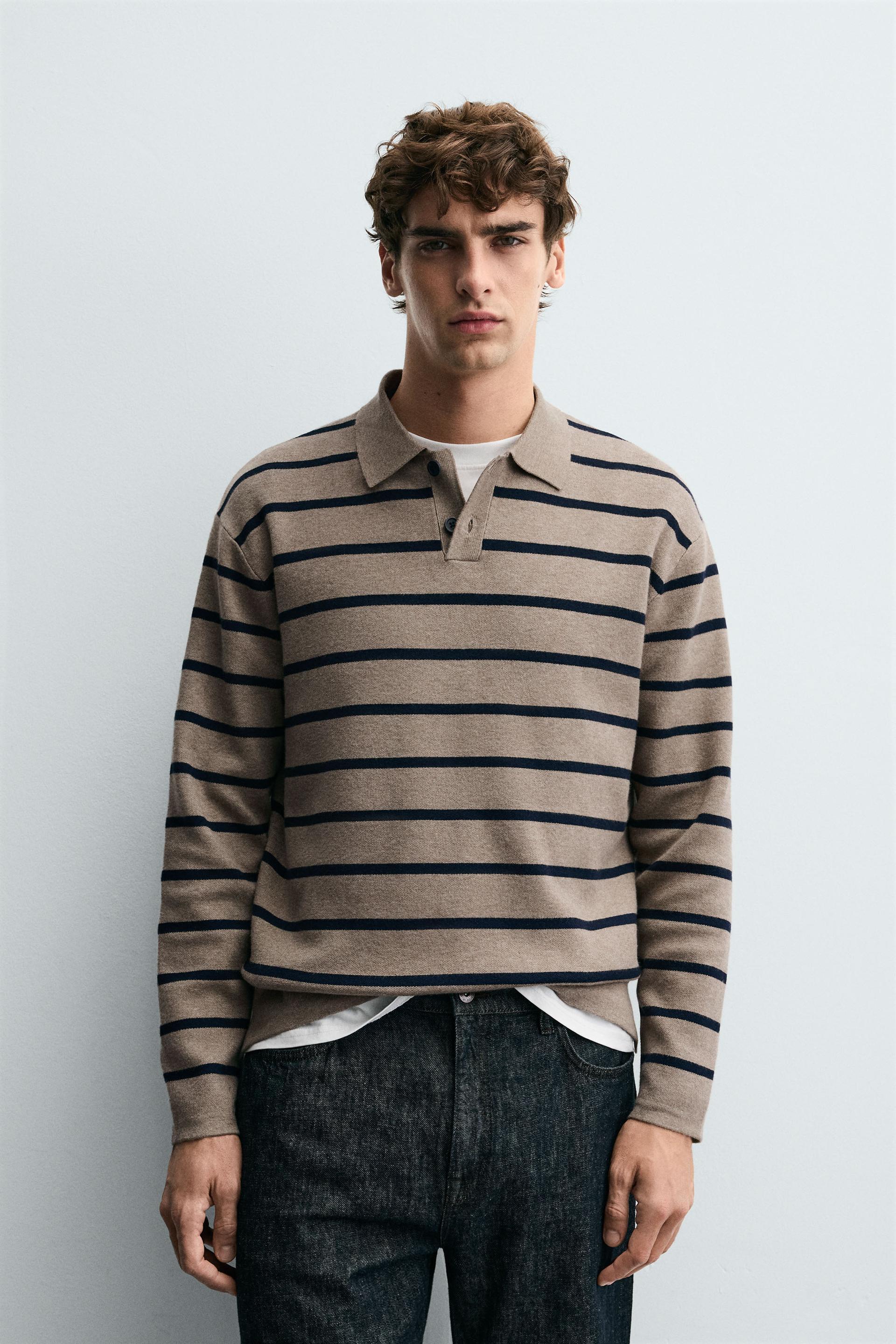 SOFT KNIT POLO SHIRT by ZARA