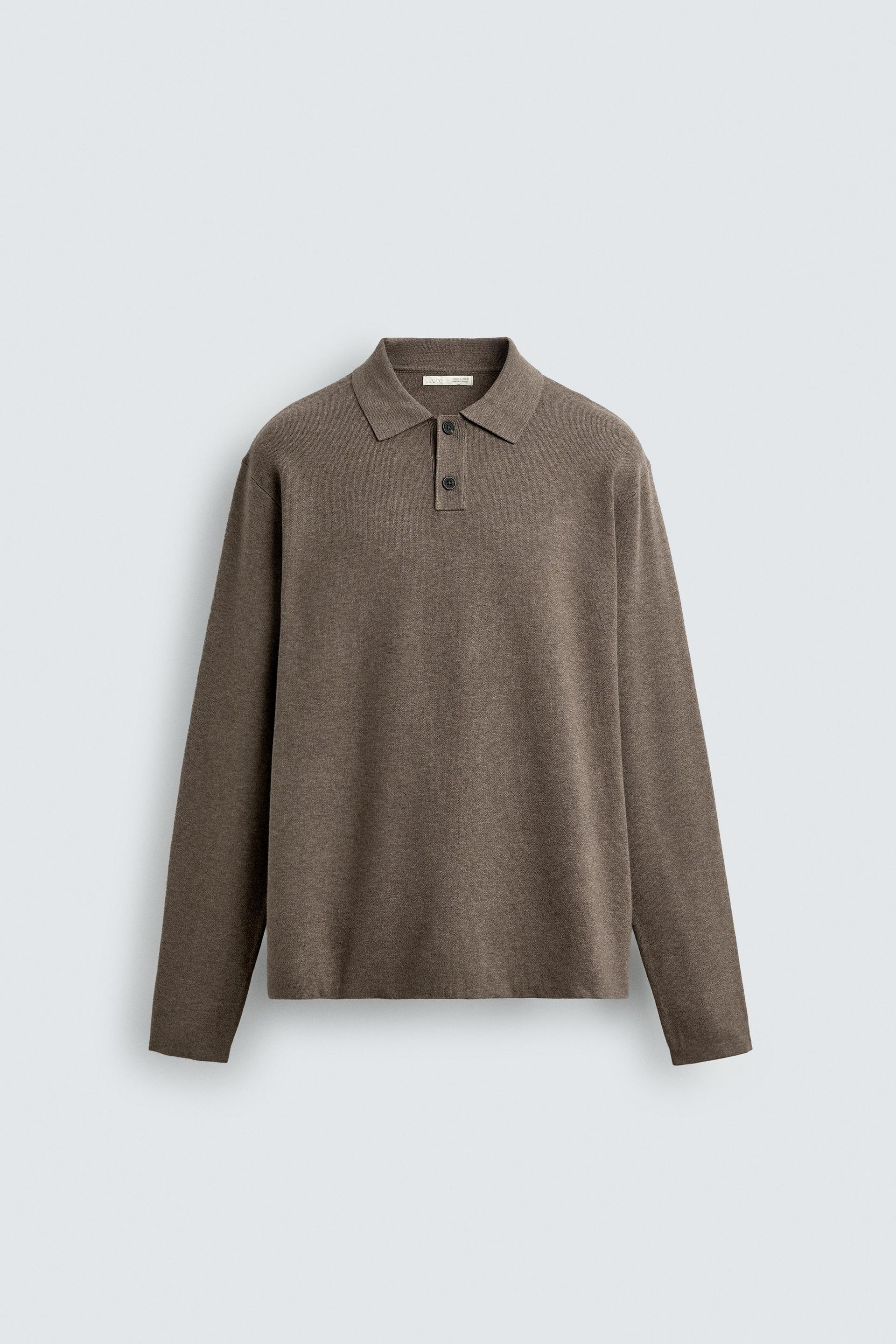 SOFT KNIT POLO SHIRT by ZARA