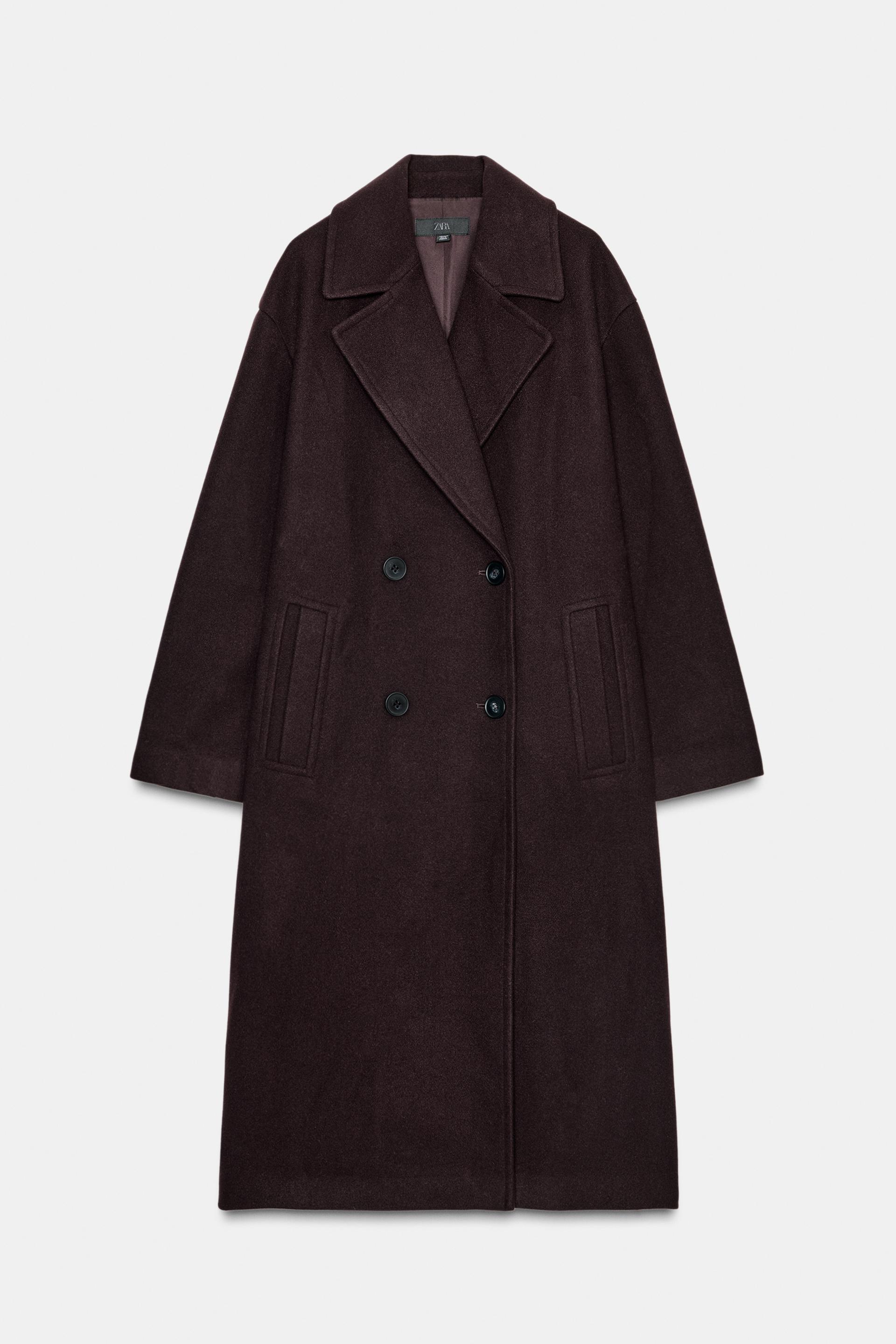SOFT OVERSIZED COAT by ZARA
