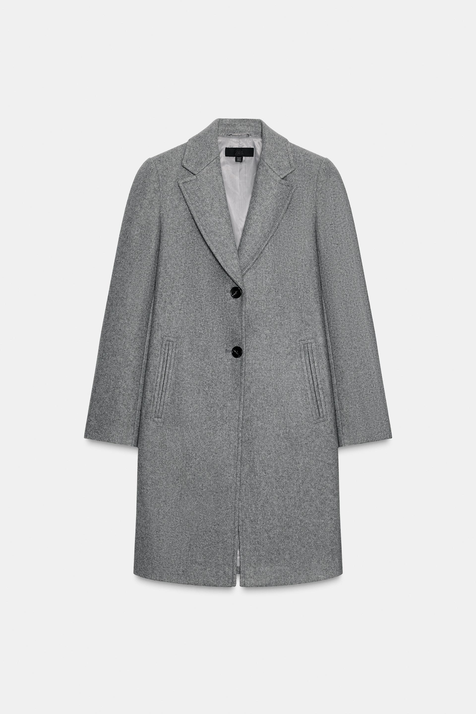 SOFT SHOULDER PAD COAT by ZARA