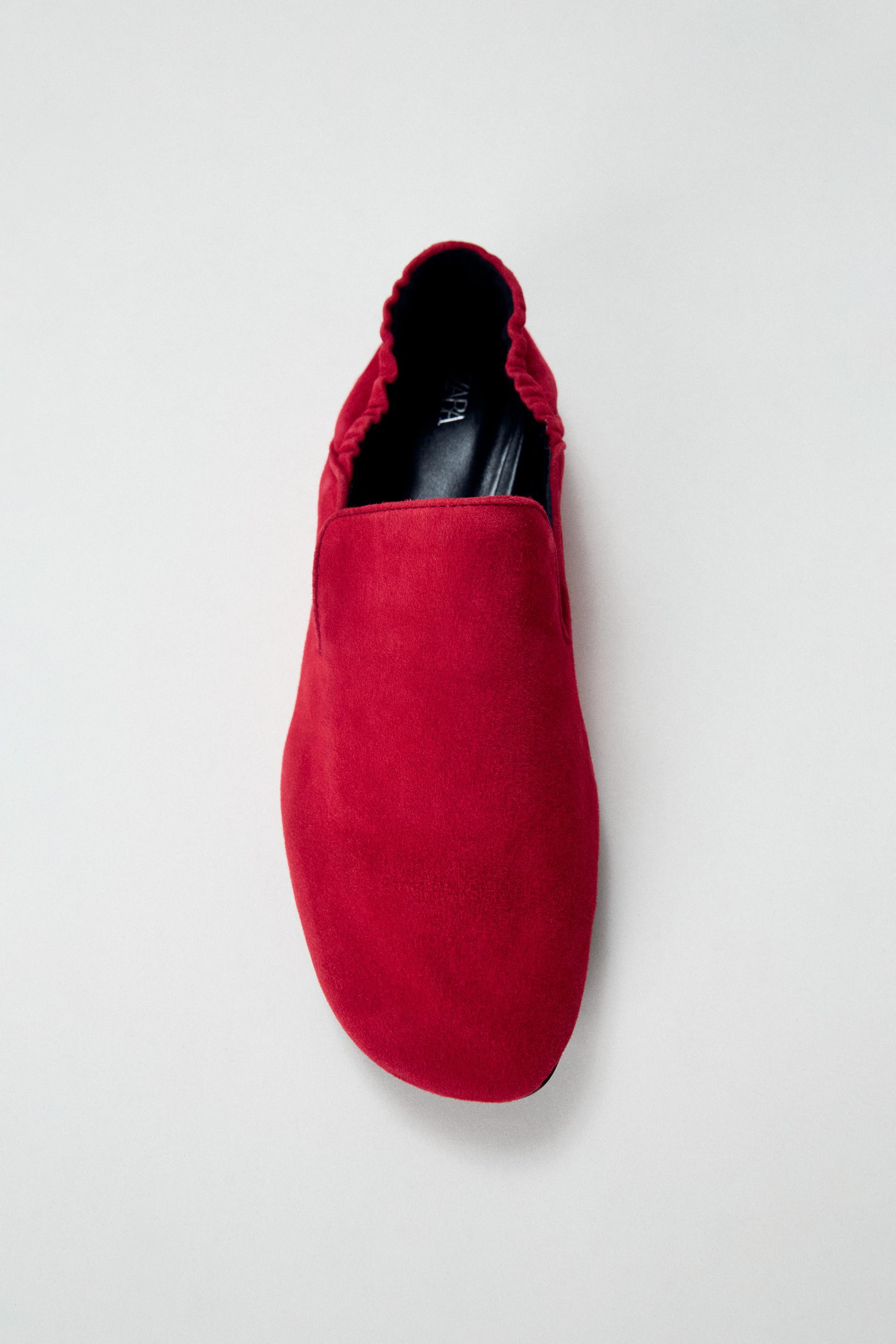 SOFT SUEDE LOAFERS by ZARA
