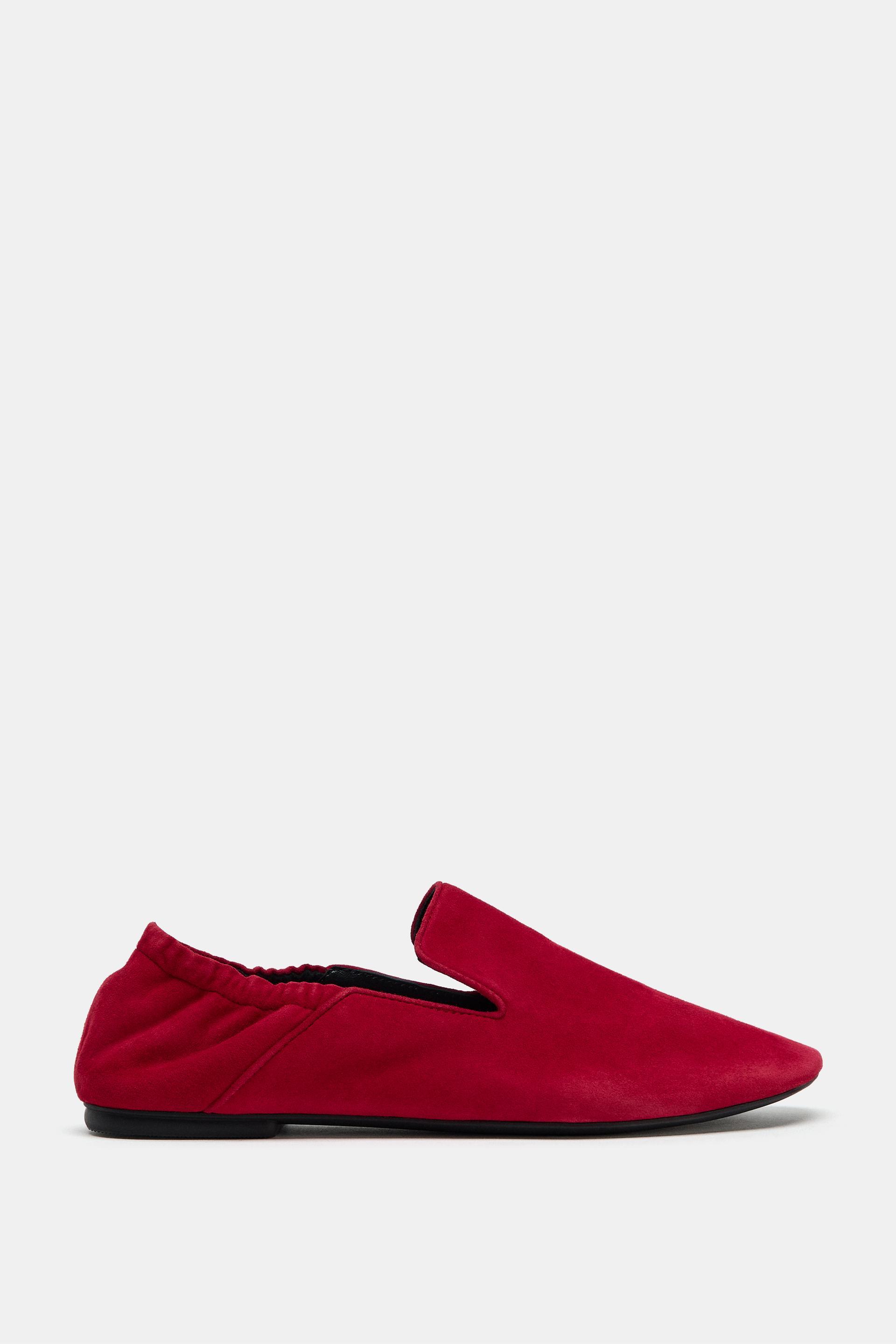 SOFT SUEDE LOAFERS by ZARA