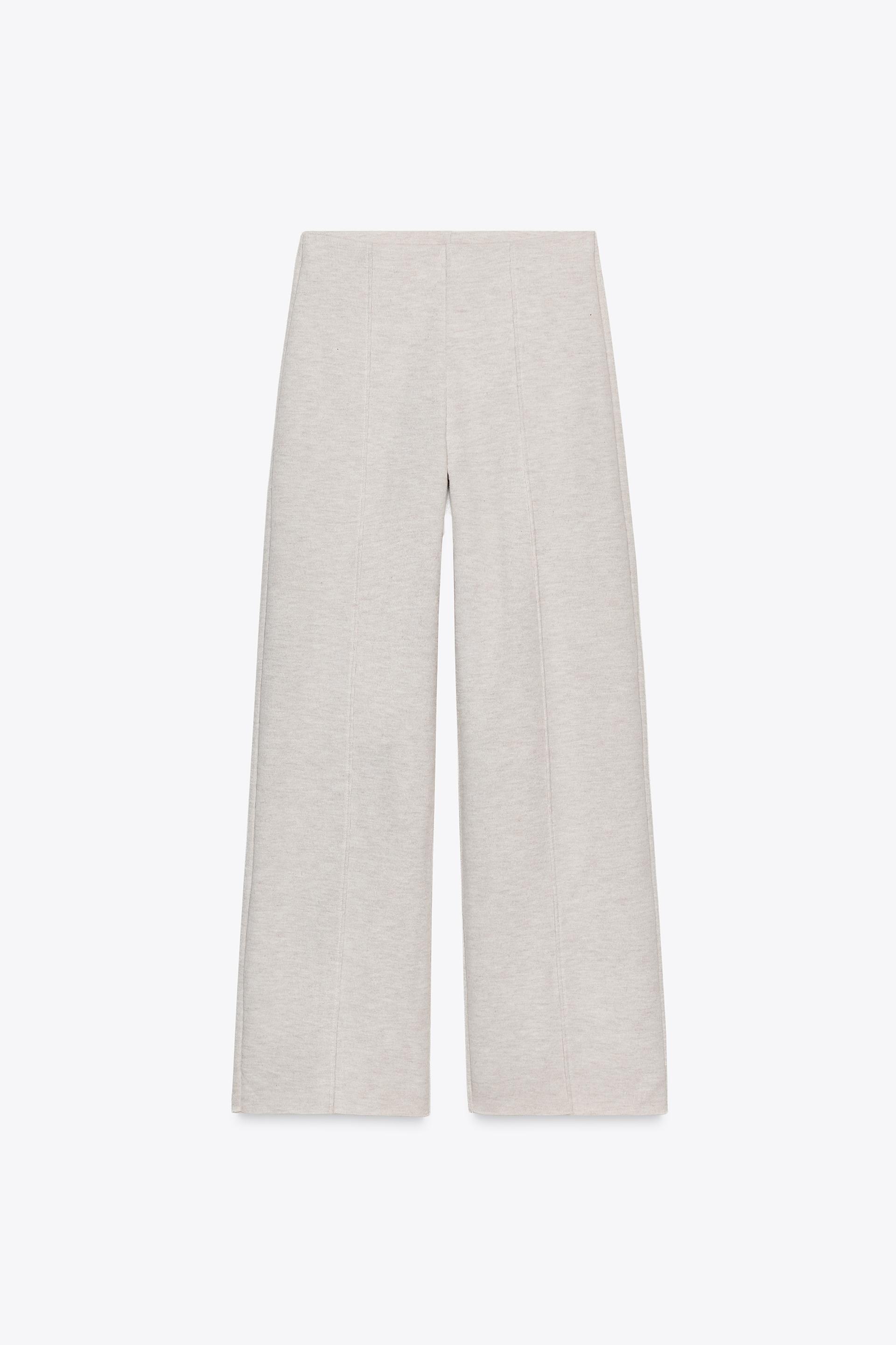 SOFT TOUCH PALAZZO PANTS by ZARA