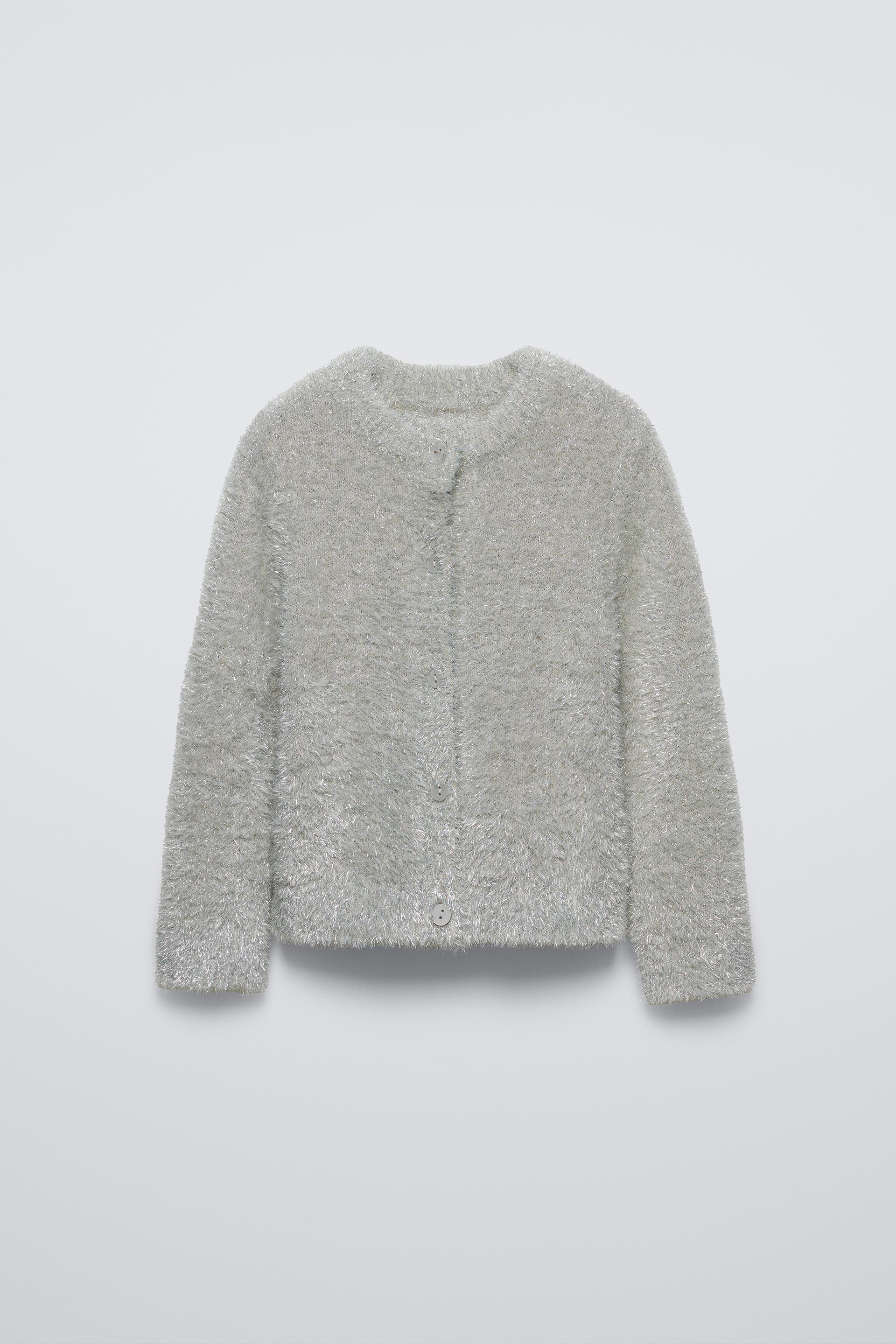 SPARKLY KNIT CARDIGAN by ZARA