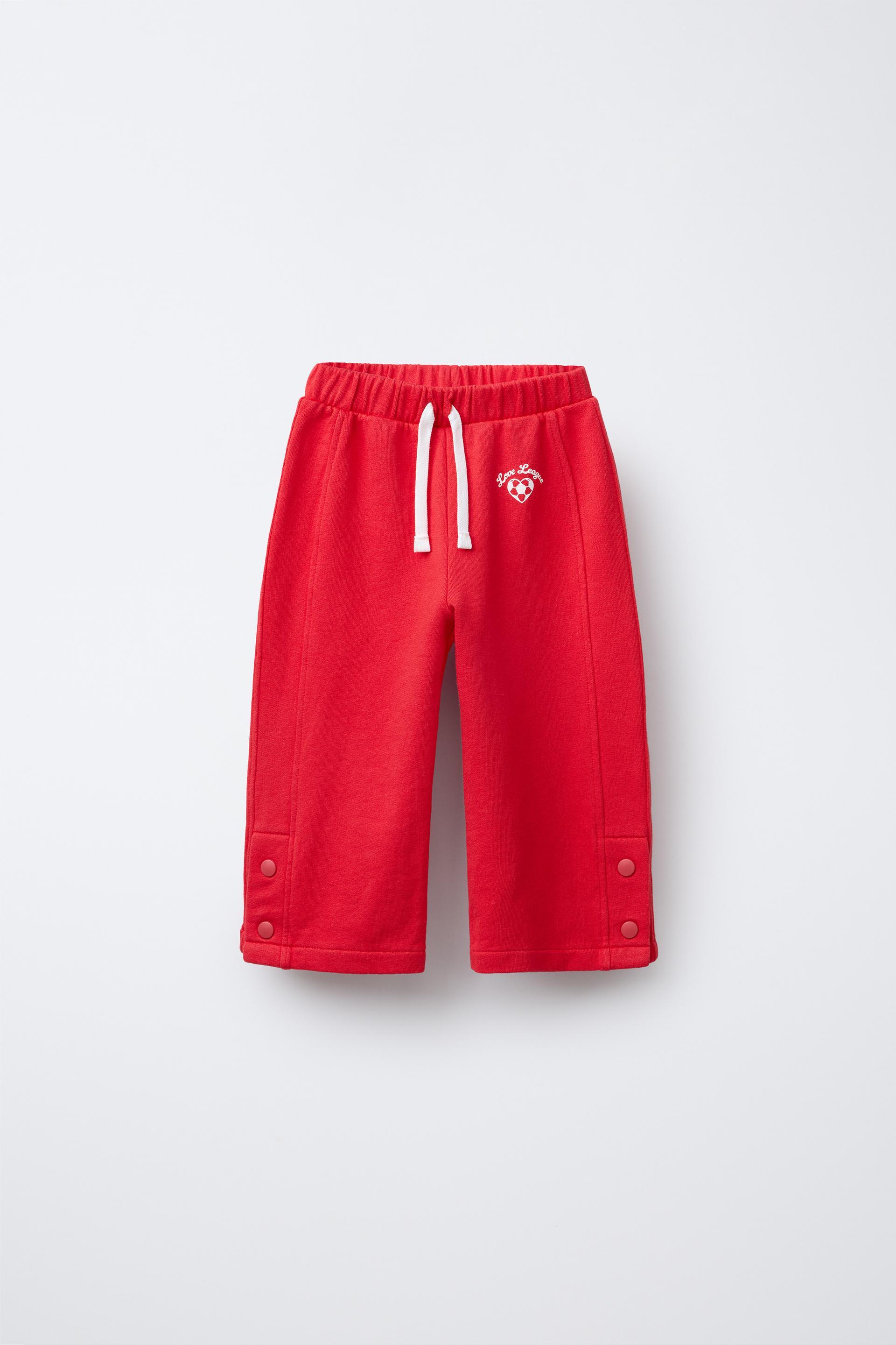 SPORTY SNAP PANTS by ZARA