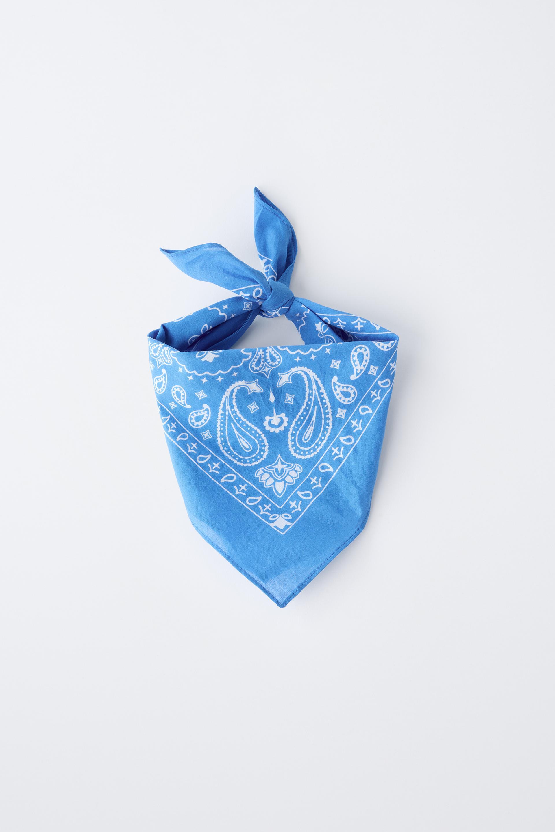SQUARE PRINTED BANDANA by ZARA