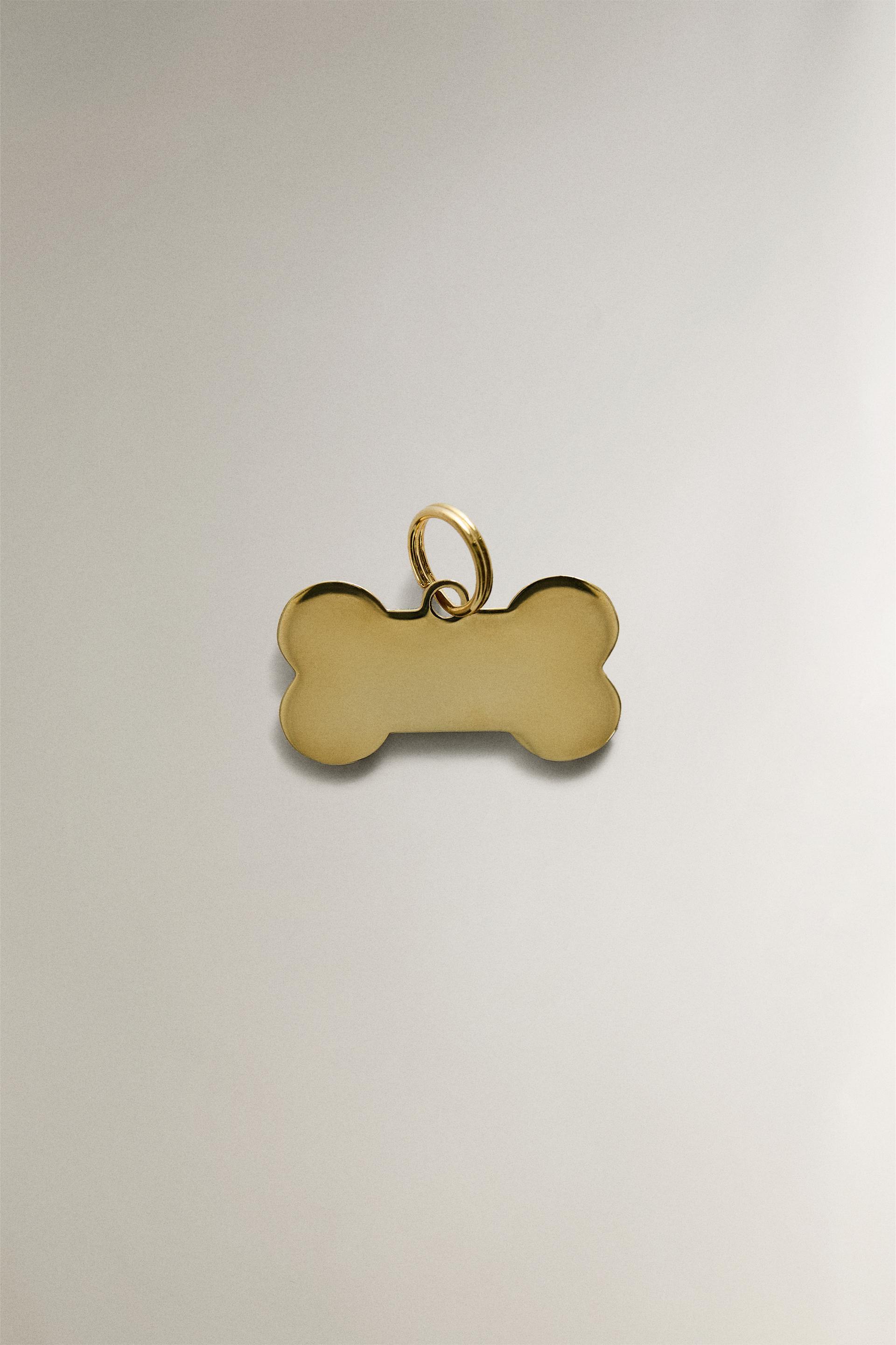 STAINLESS STEEL BONE PET CHARM by ZARA