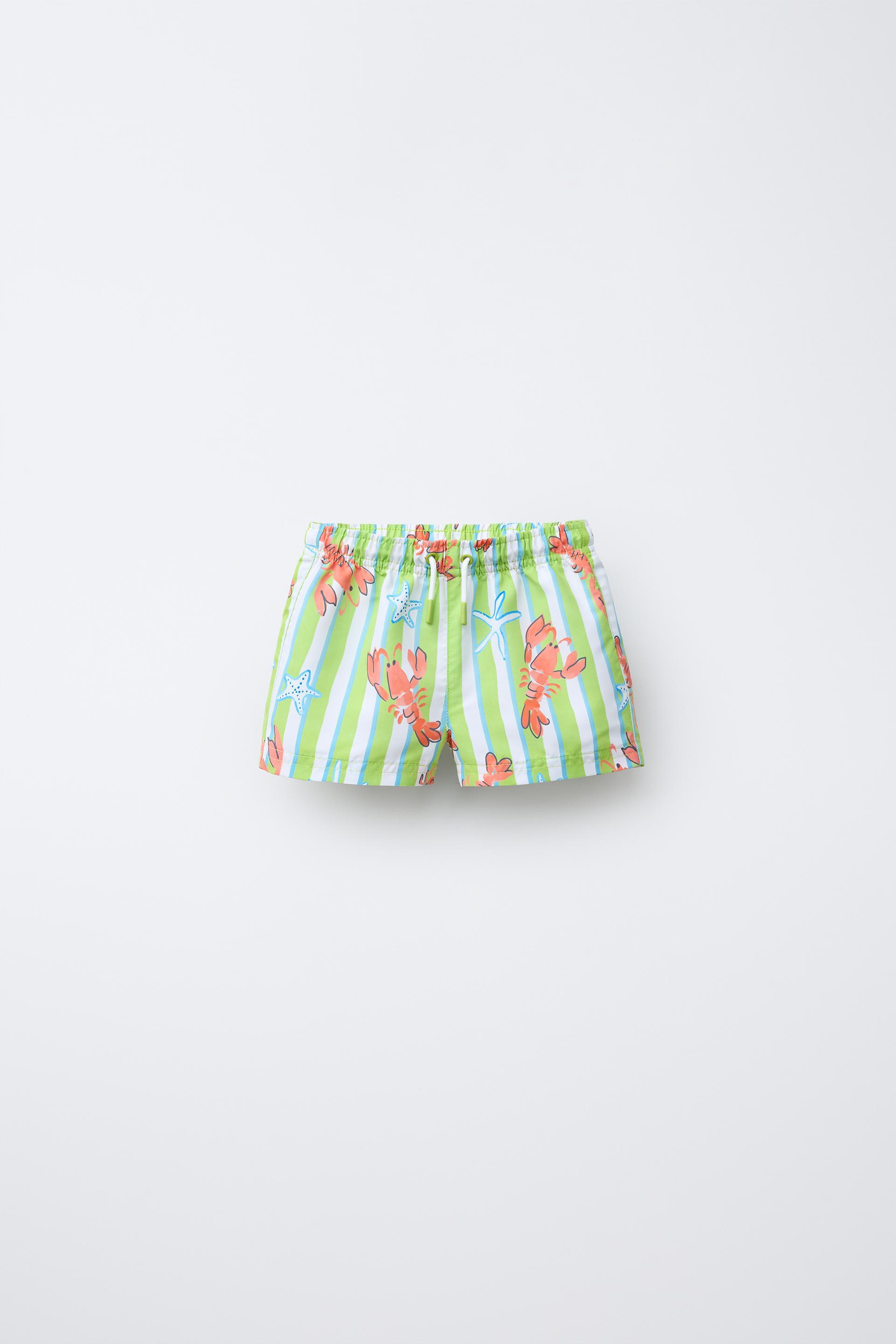 STAR AND LOBSTER SWIM SHORTS by ZARA