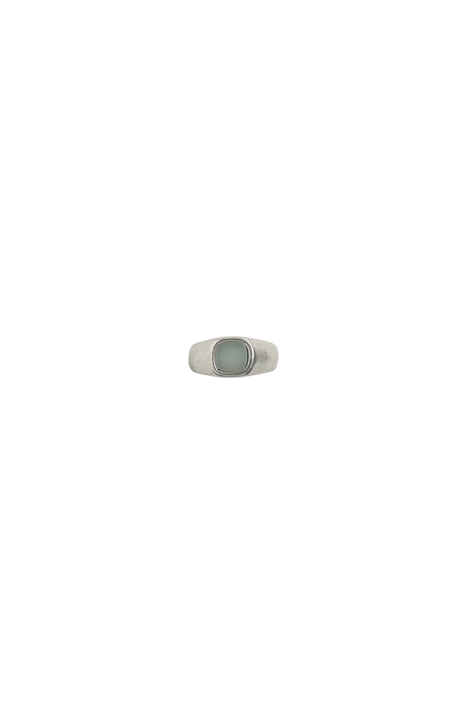 STONE SIGNET RING by ZARA