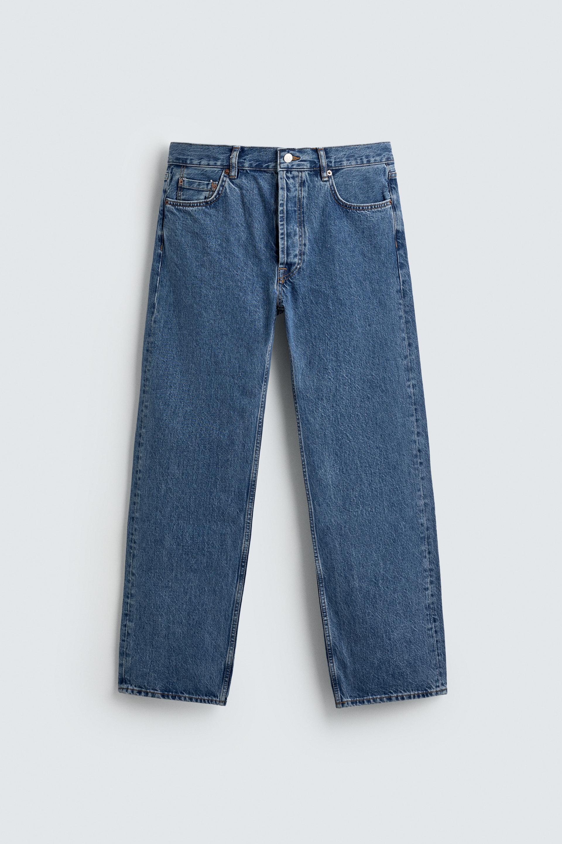 STRAIGHT ANKLE FIT JEANS by ZARA