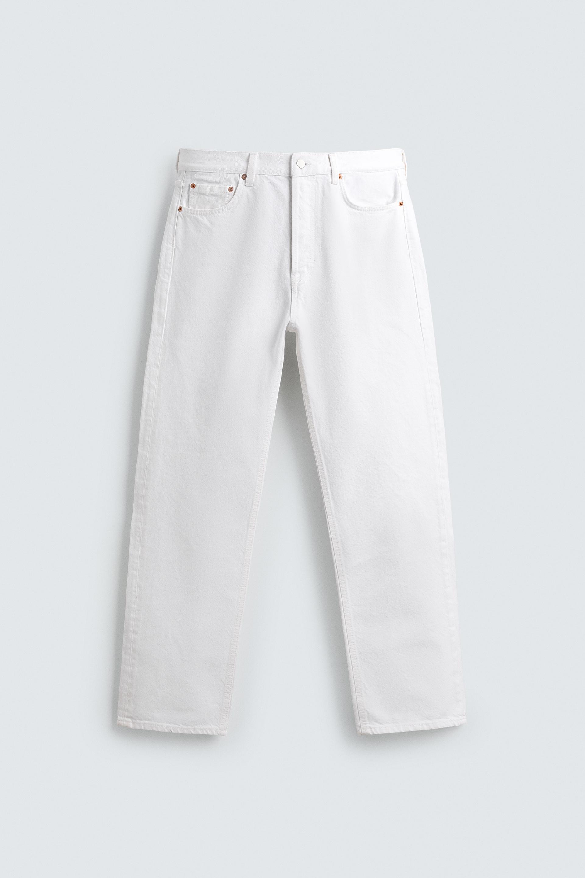 STRAIGHT ANKLE FIT JEANS by ZARA