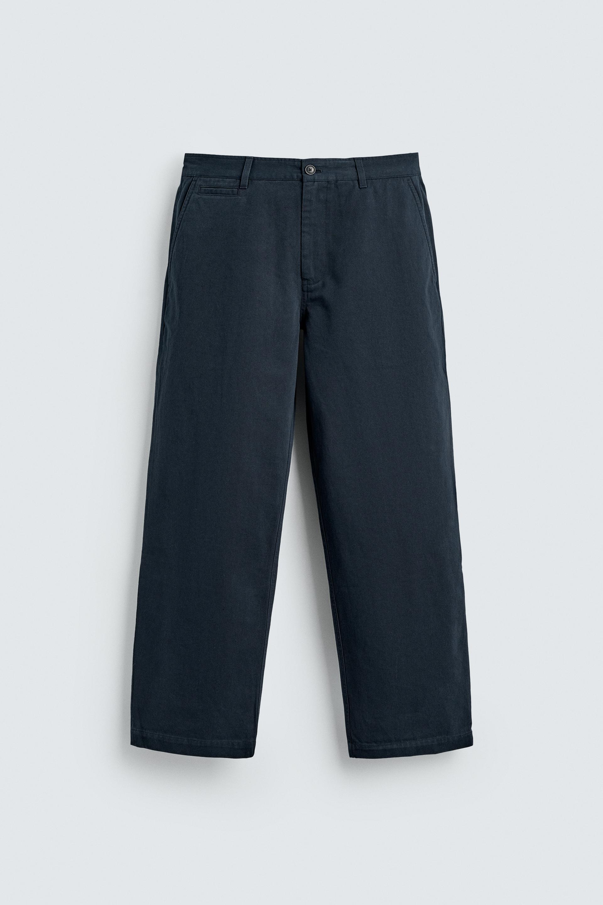 STRAIGHT FIT CHINO PANTS by ZARA