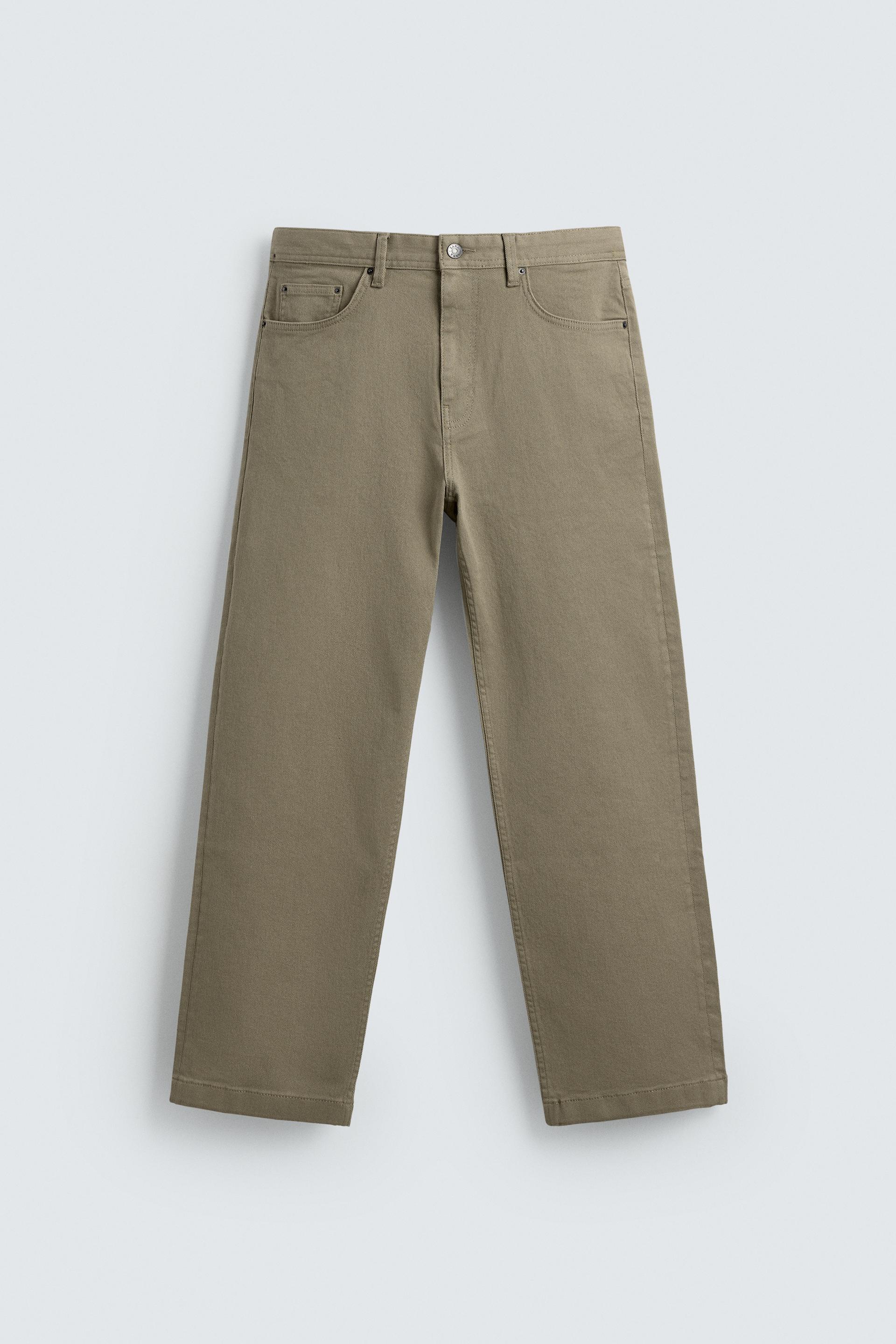 STRAIGHT FIT PANTS by ZARA