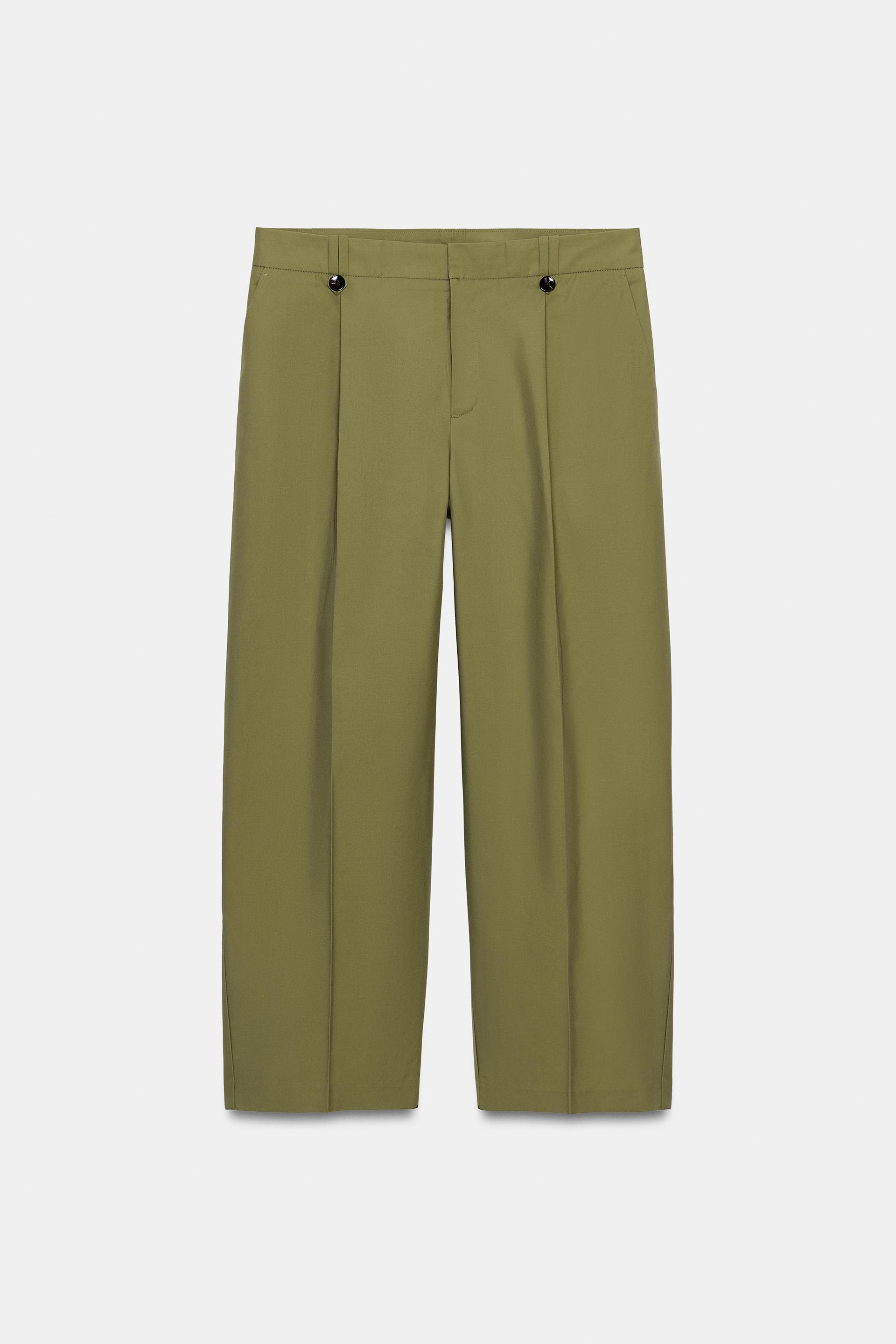 STRAIGHT LEG CHINO PANTS by ZARA