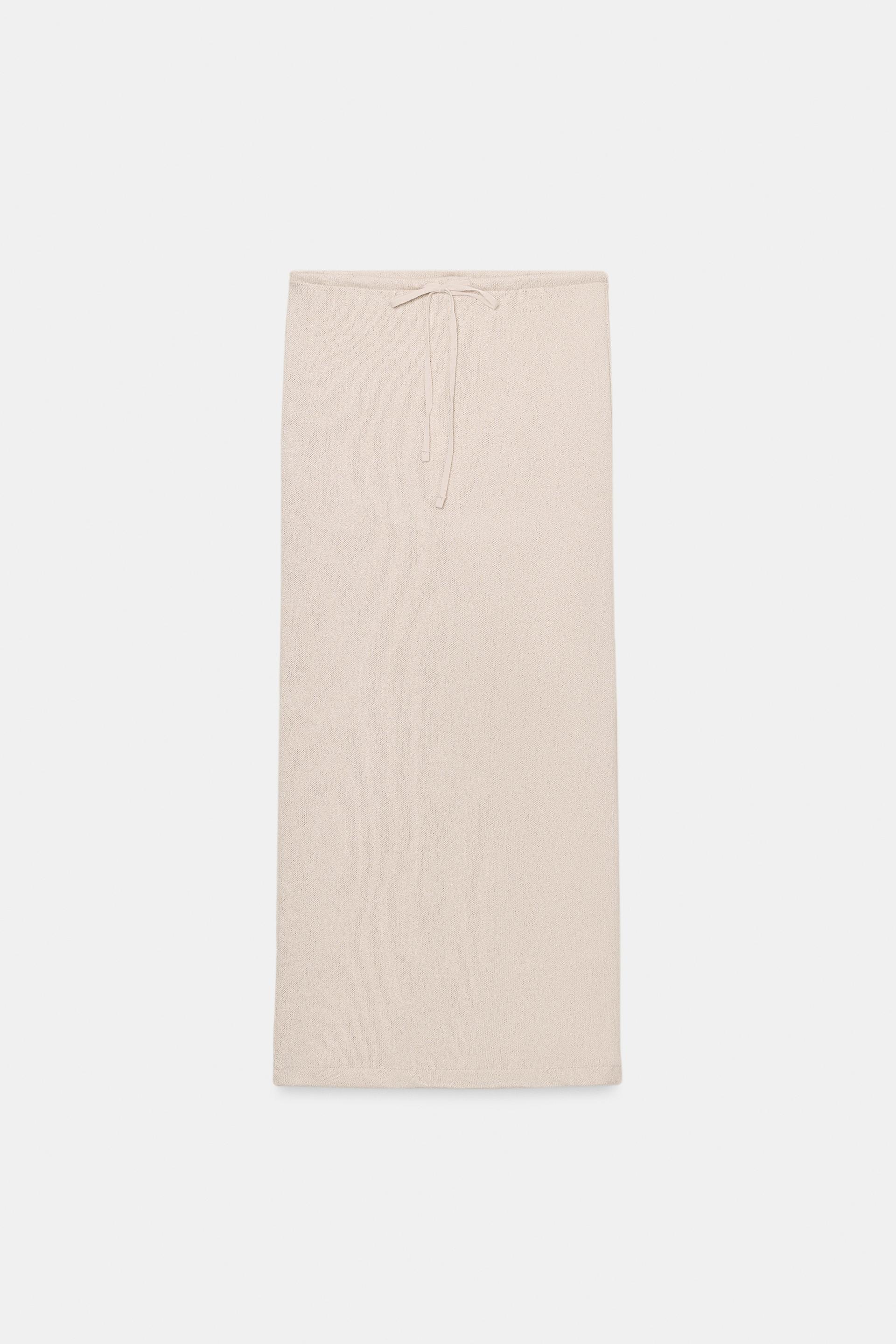 STRAIGHT LONG SKIRT by ZARA
