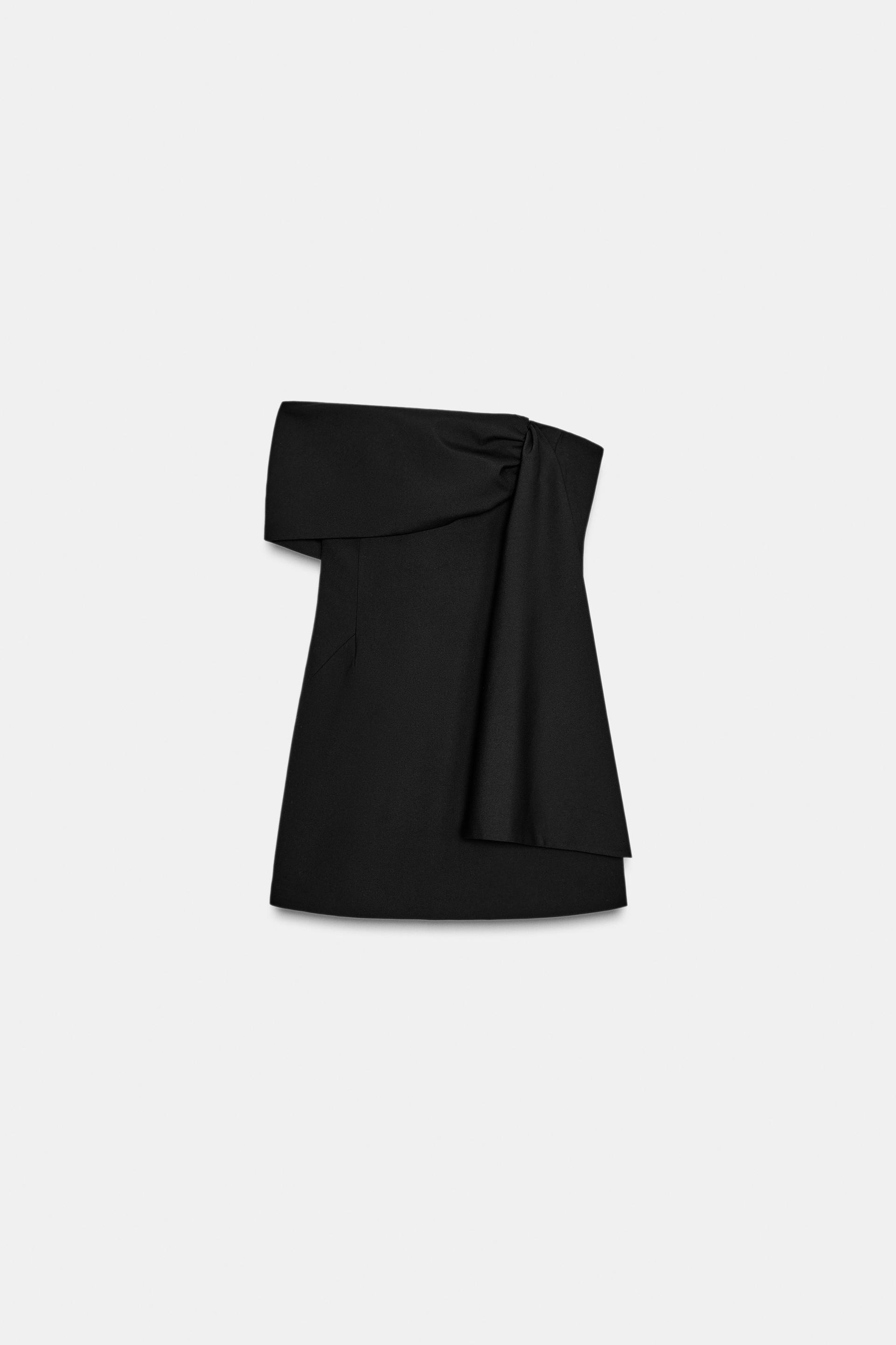 STRAPLESS MINI DRESS by ZARA