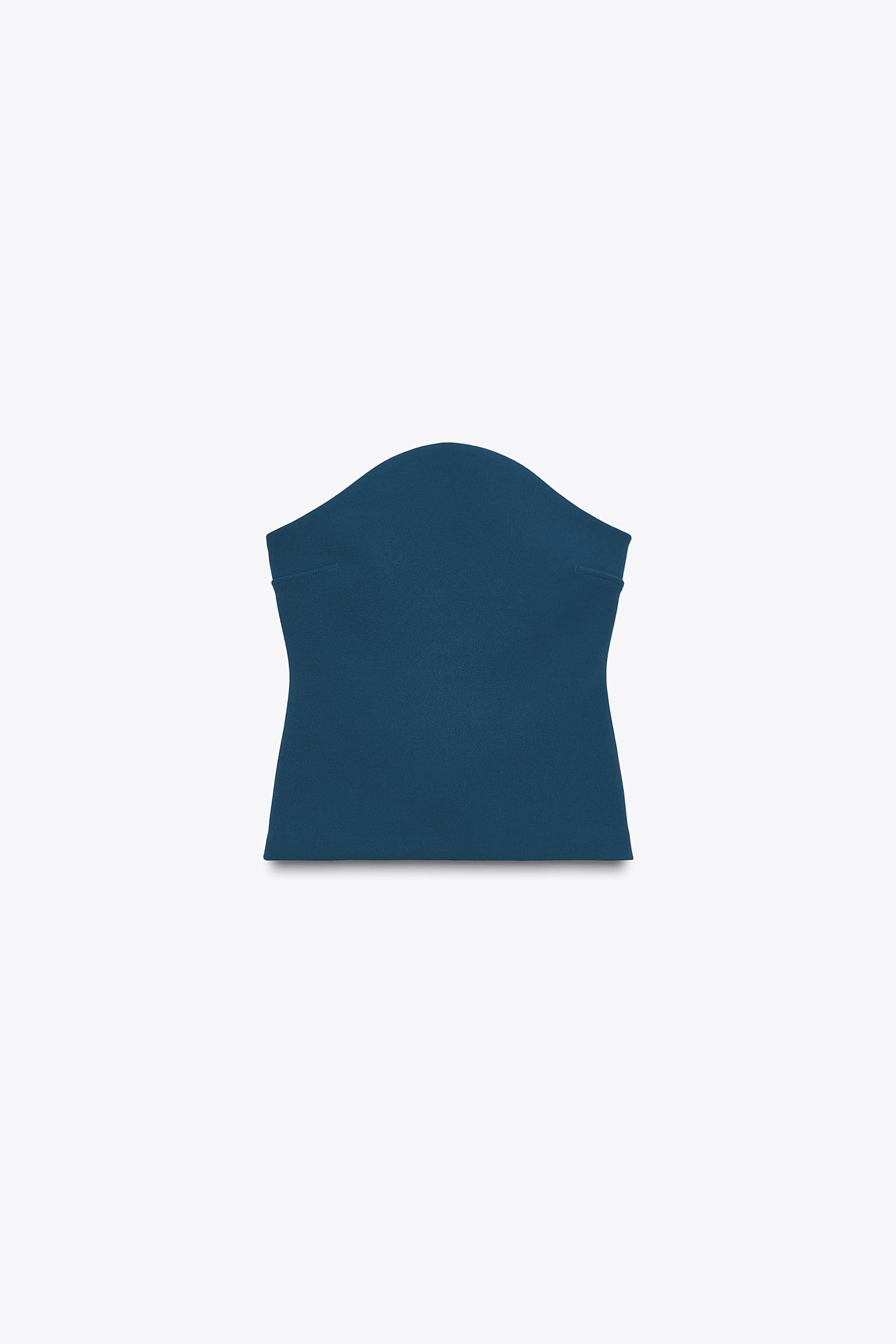 STRAPLESS TOP by ZARA