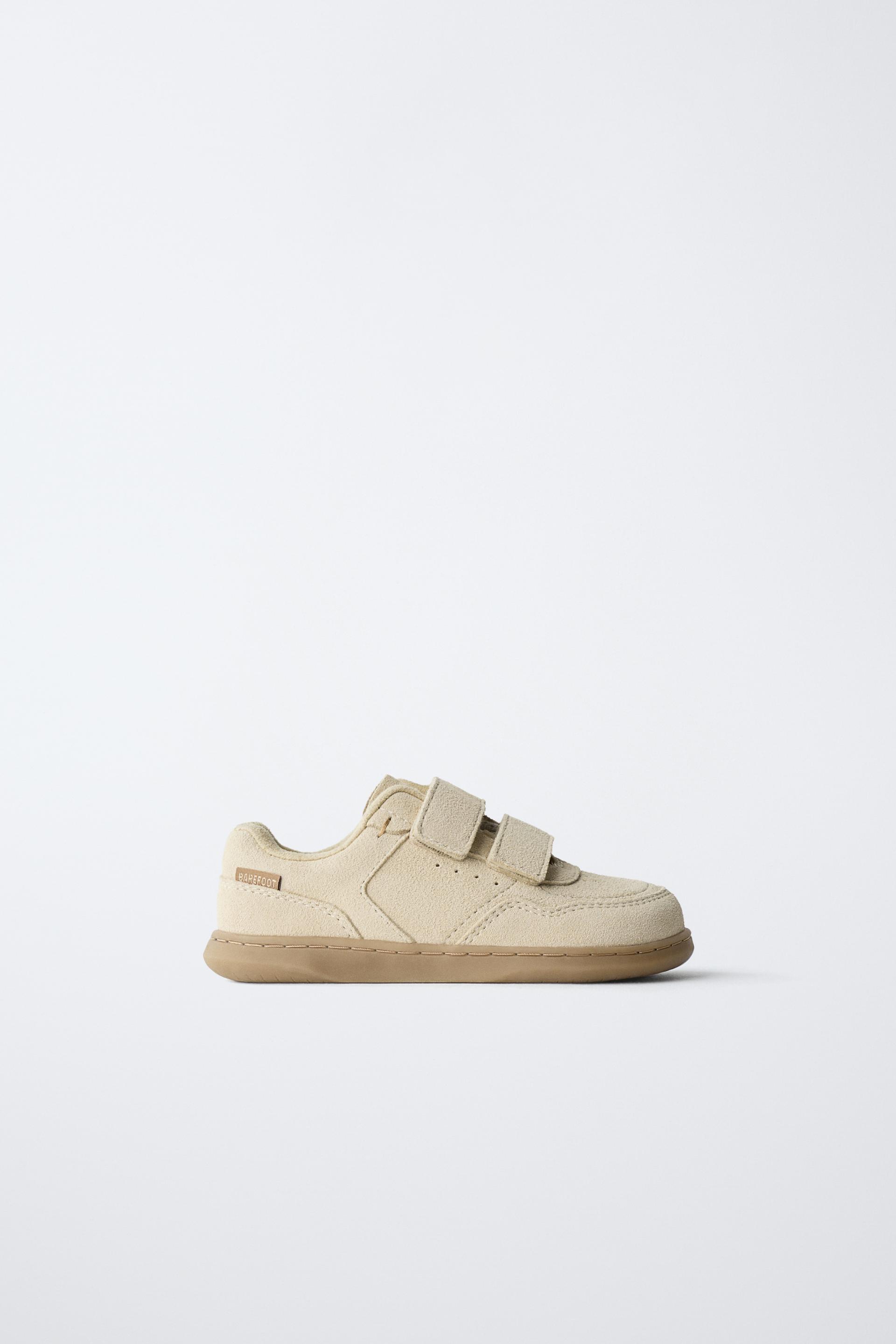 STRAPPY LEATHER BAREFOOT SNEAKERS by ZARA