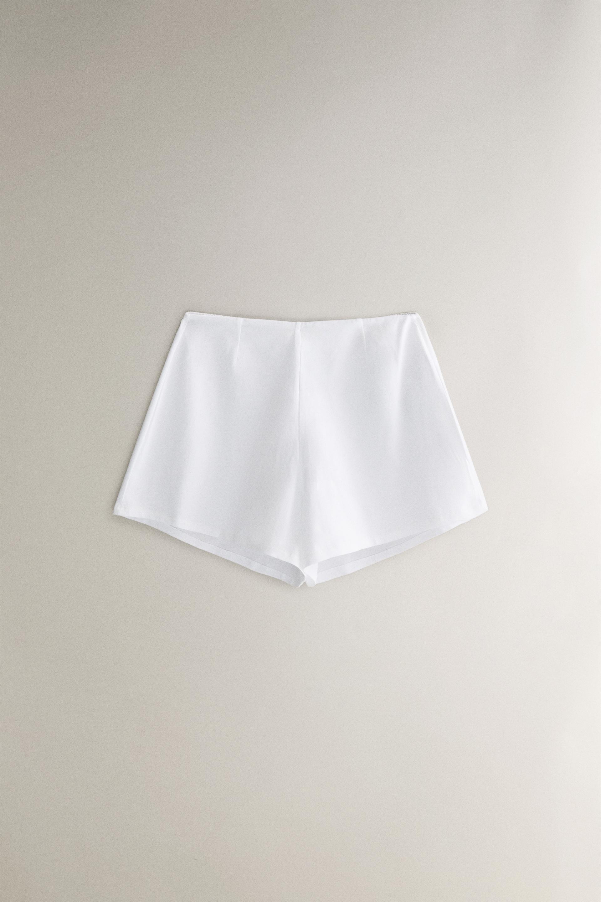 STRETCH COTTON JERSEY SHORTS by ZARA