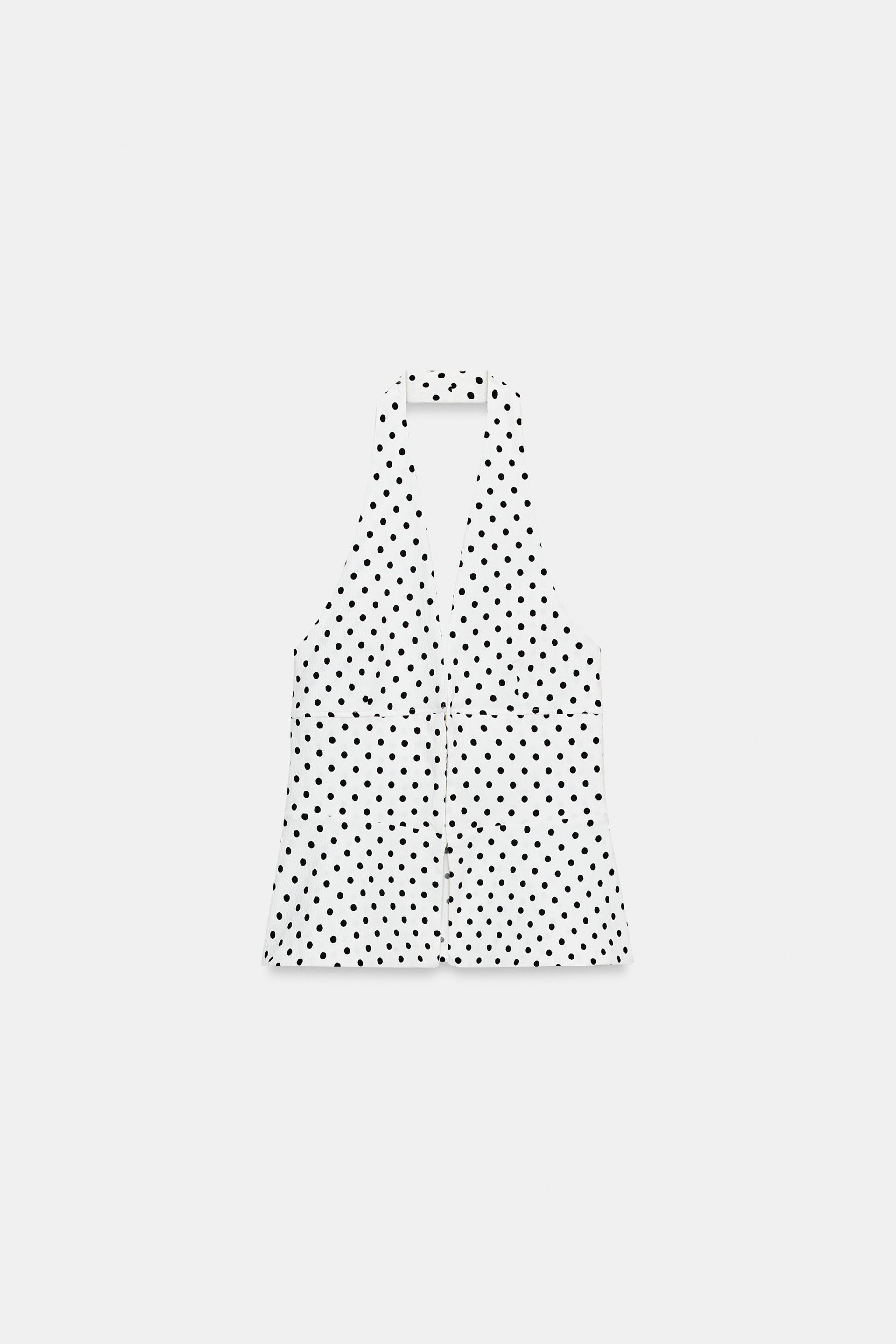 STRETCH HALTER TOP by ZARA