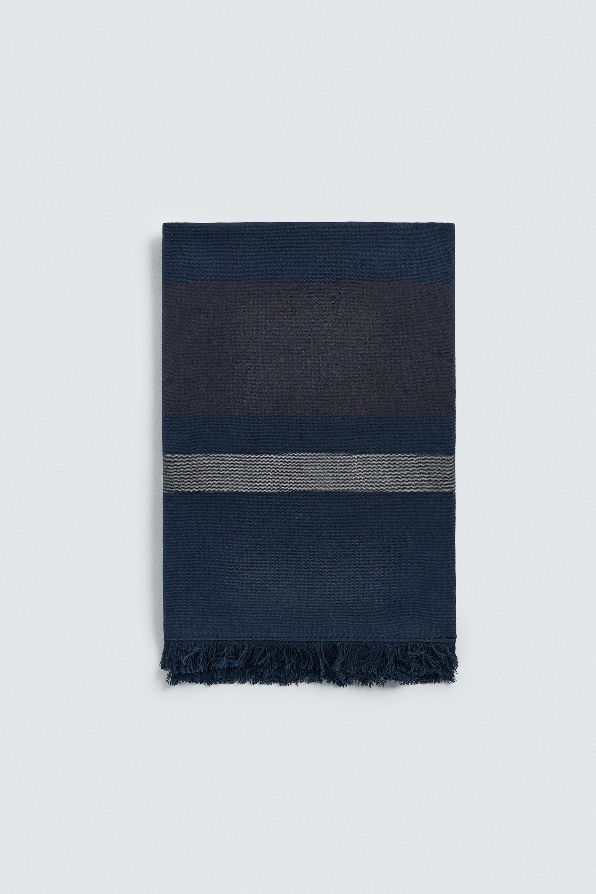 STRIPED BEACH TOWEL by ZARA