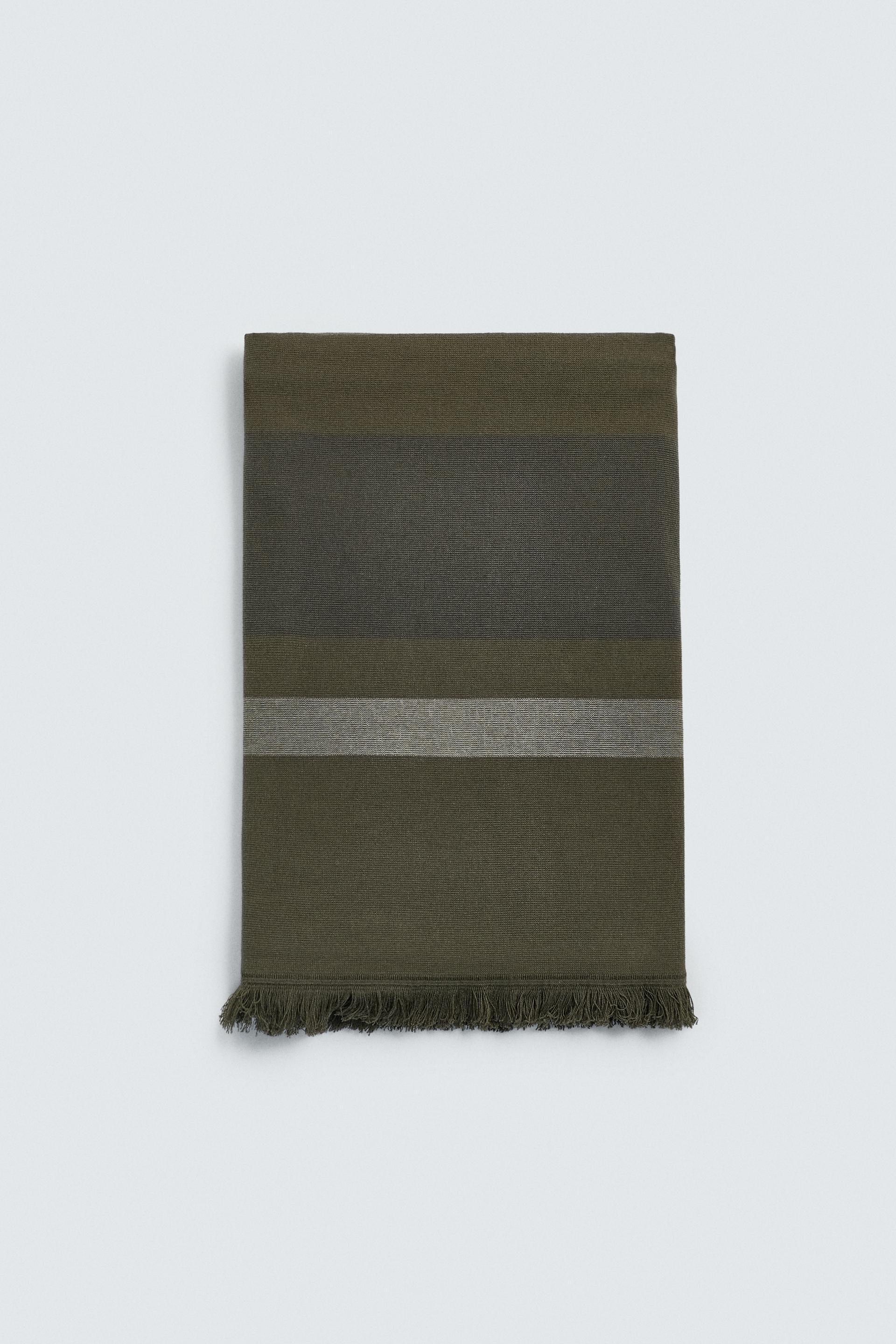 STRIPED BEACH TOWEL by ZARA
