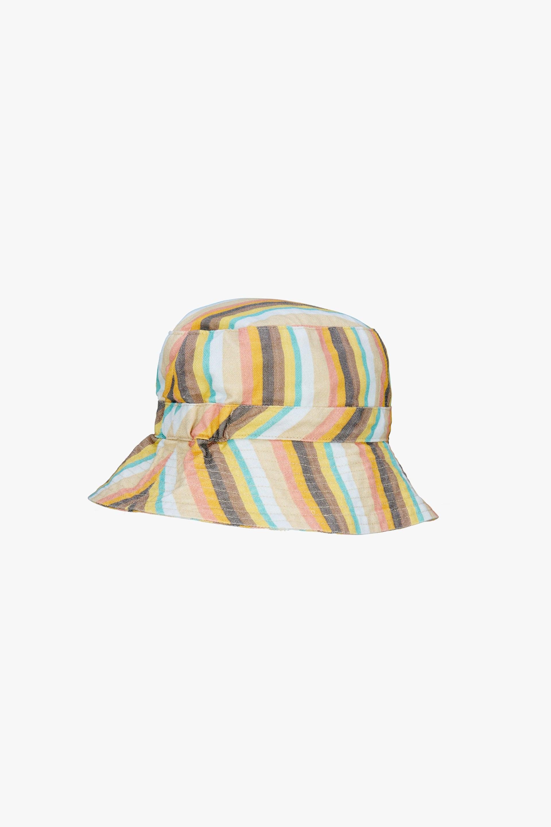 STRIPED COTTON HAT LIMITED EDITION by ZARA