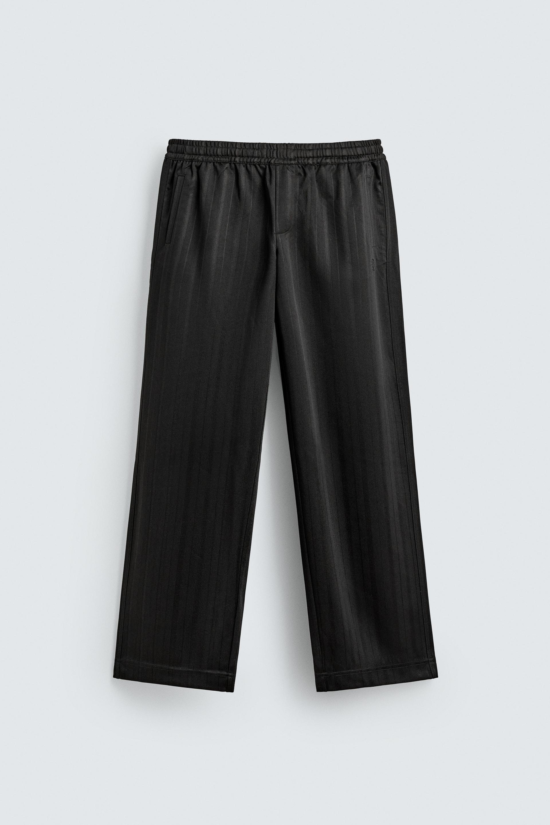 STRIPED JACQUARD JOGGING PANTS by ZARA