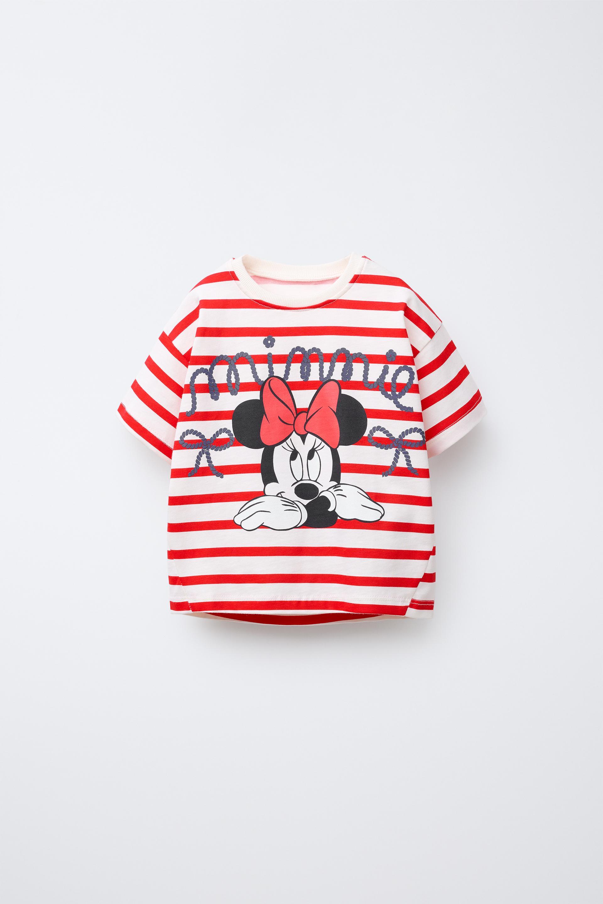 STRIPED MINNIE MOUSE © DISNEY T-SHIRT by ZARA