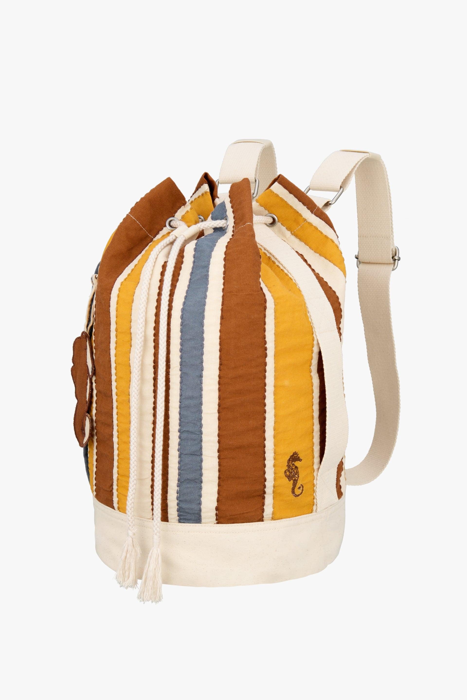 STRIPED SEAHORSE BACKPACK LIMITED EDITION by ZARA