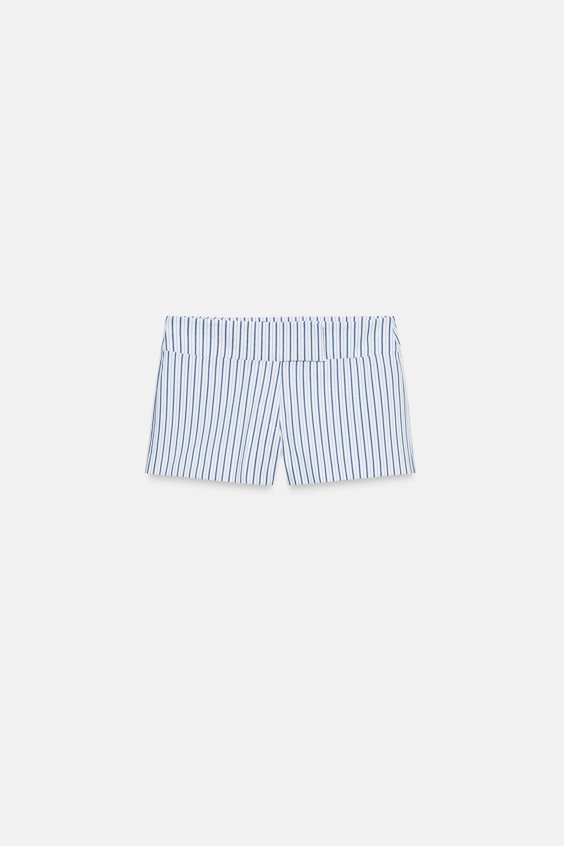 STRIPED SHORTS by ZARA