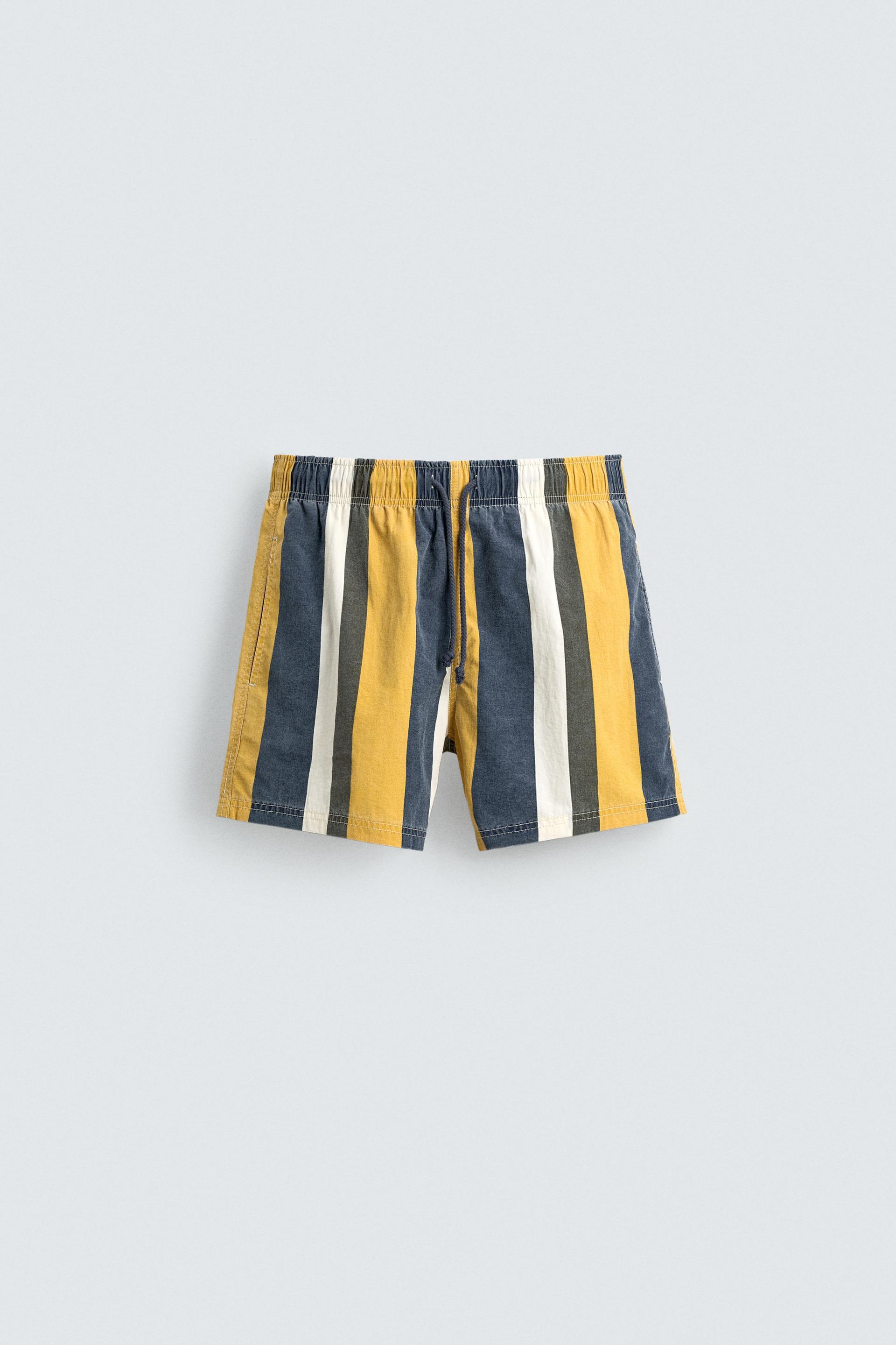 STRIPED SWIMSUIT by ZARA
