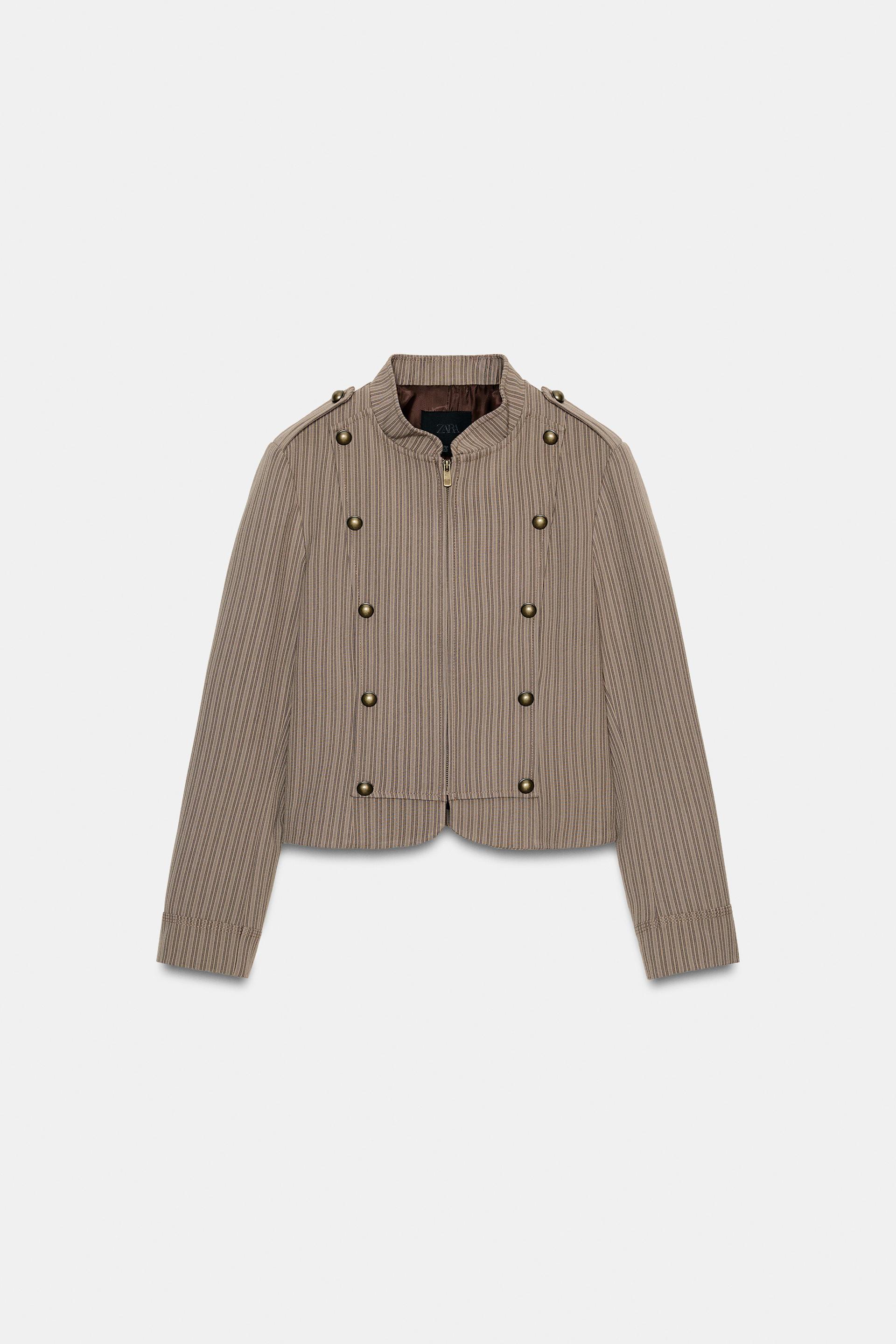 STRIPED TAILORED BLAZER by ZARA