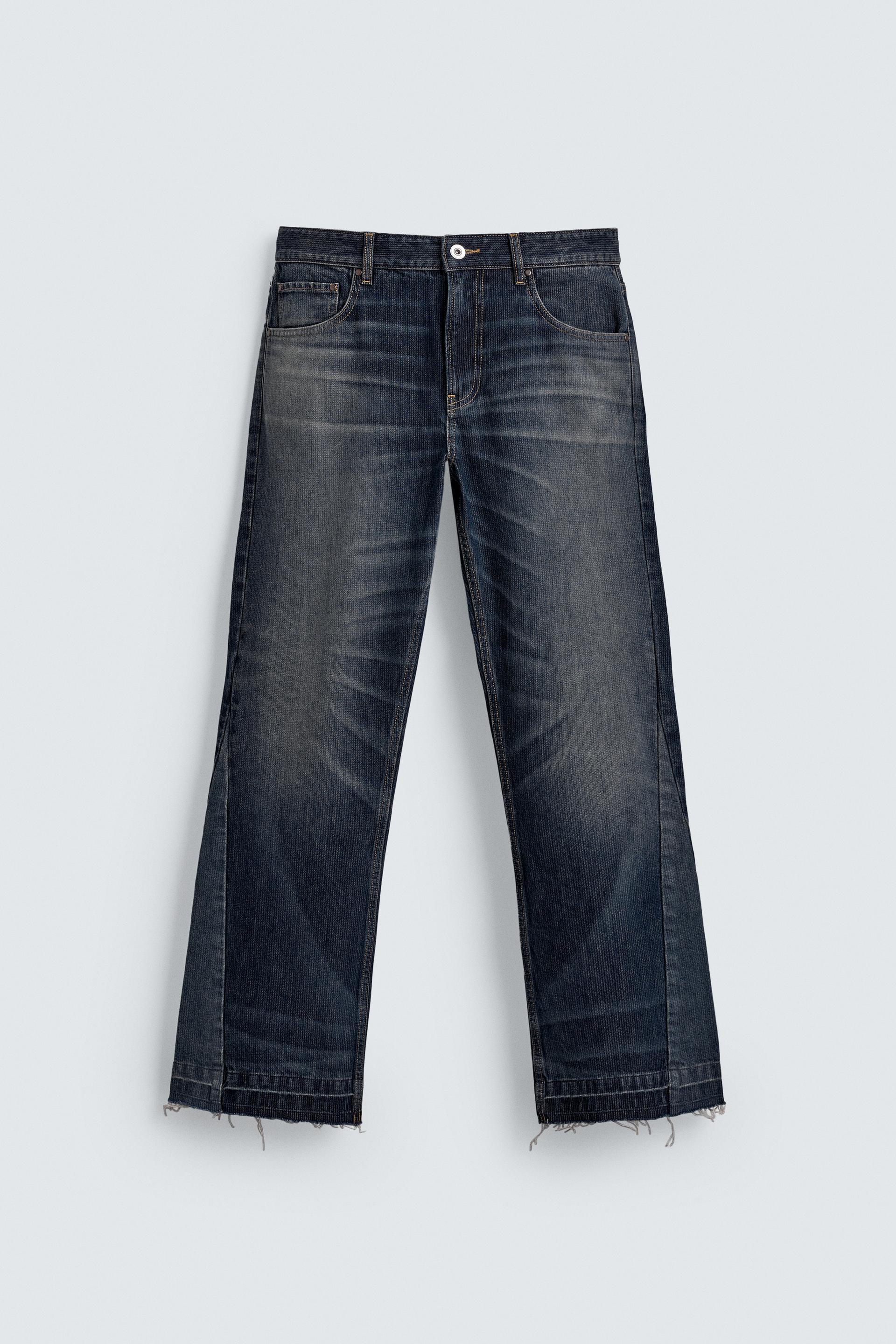 STRUCTURED FLARE FIT JEANS by ZARA