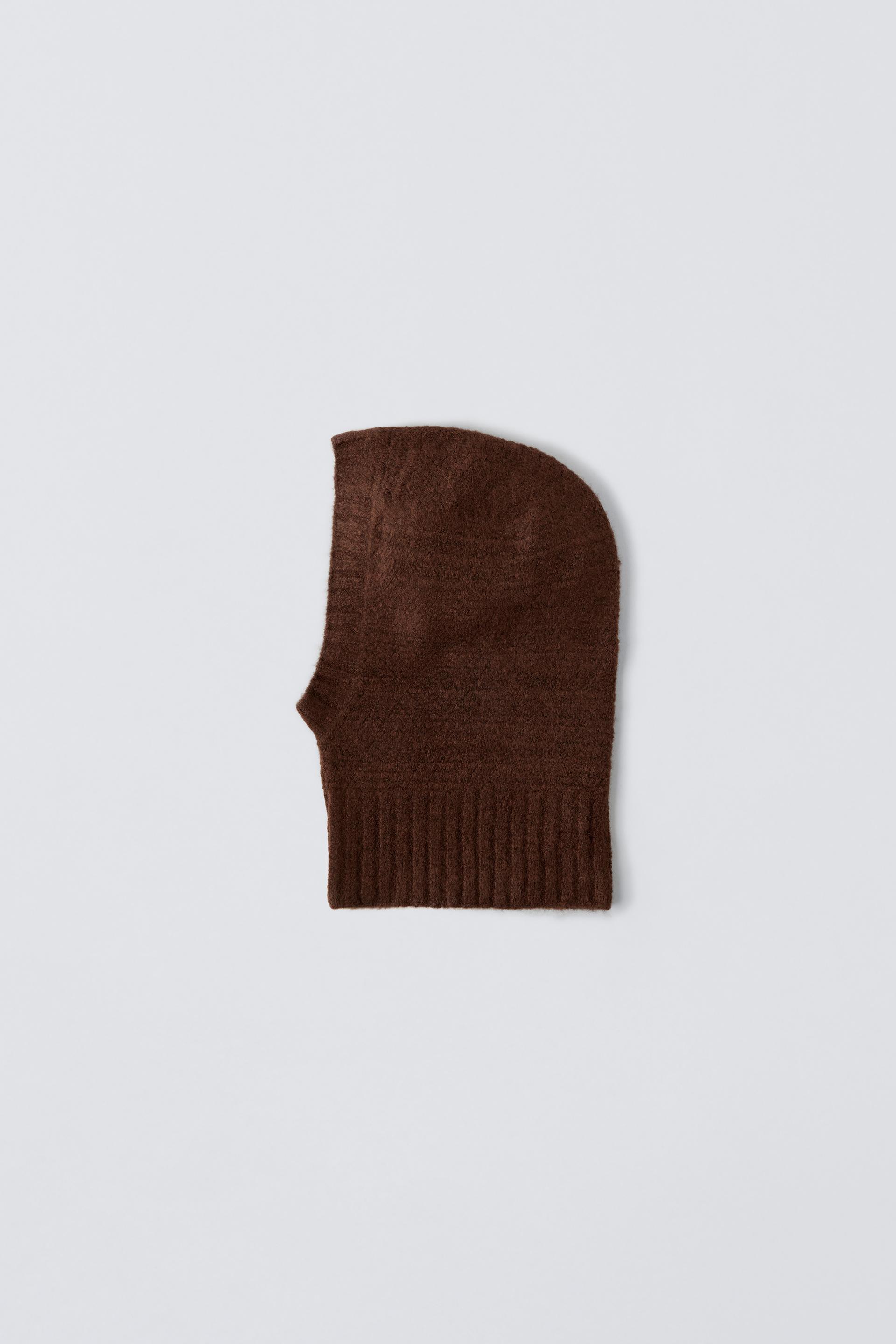 STRUCTURED KNIT BALACLAVA by ZARA