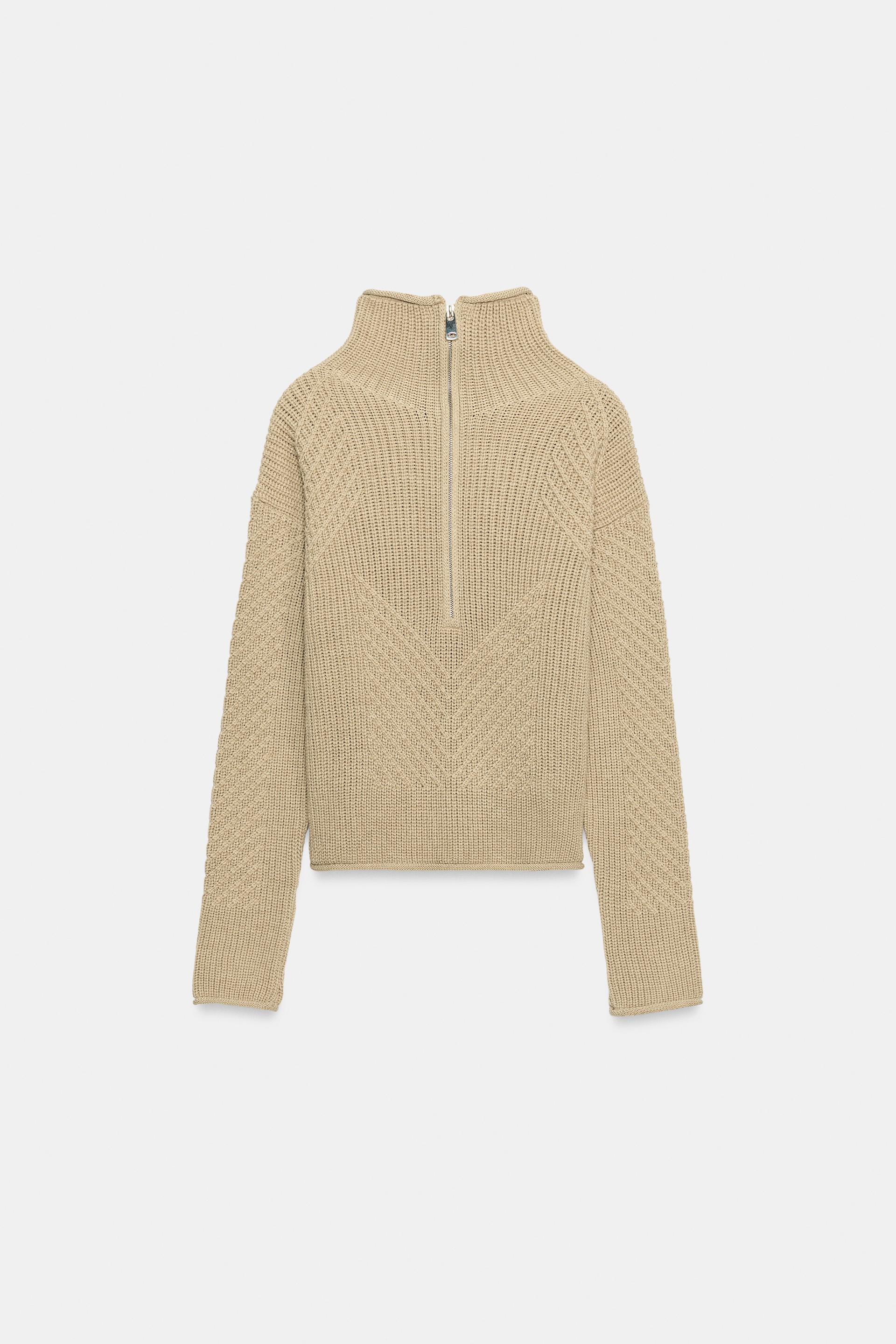 STRUCTURED KNIT JUMPER by ZARA