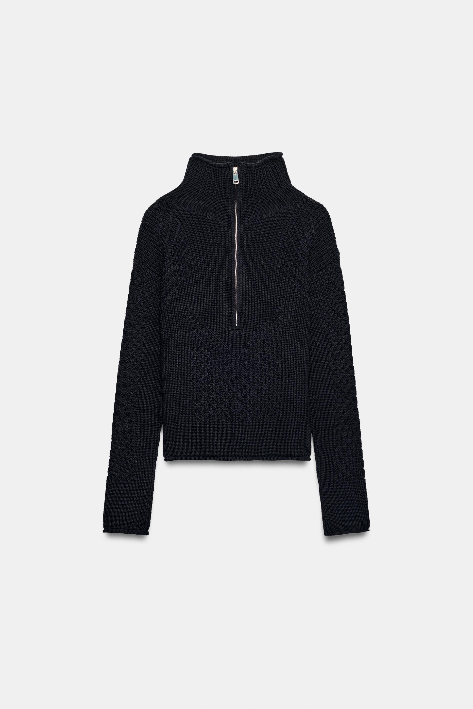 STRUCTURED KNIT JUMPER by ZARA