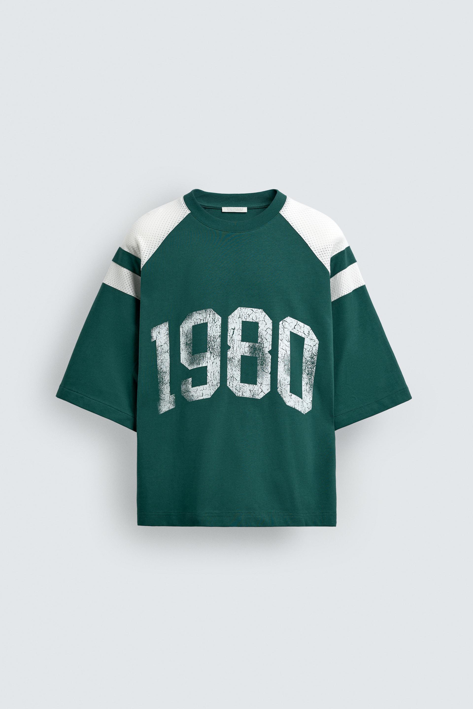 STRUCTURED PRINT T-SHIRT by ZARA