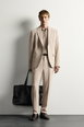 STRUCTURED SLIM-FIT SUIT by ZARA STRUCTURED SLIM-FIT SUIT by ZARA