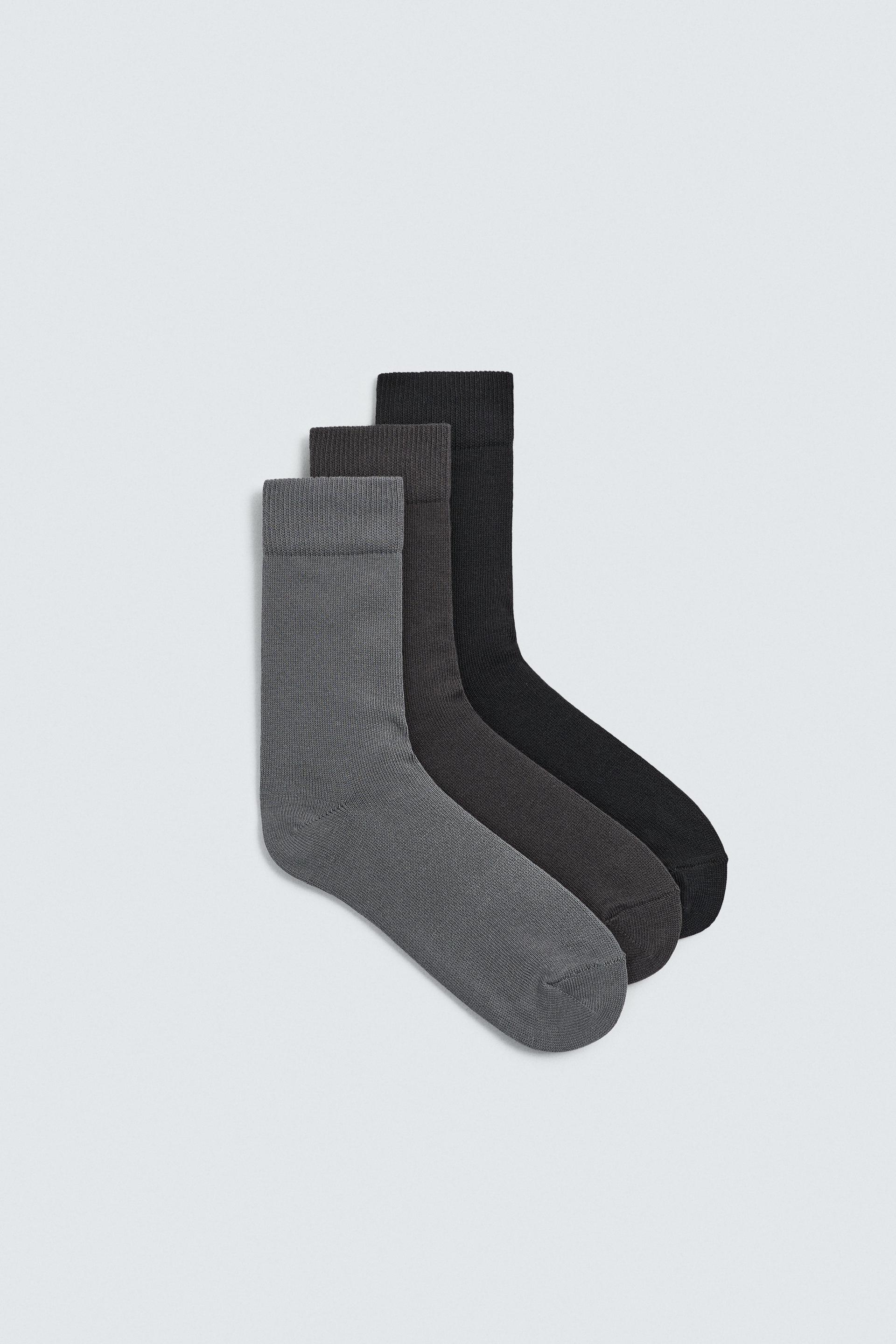 STRUCTURED SOCKS 3-PACK by ZARA