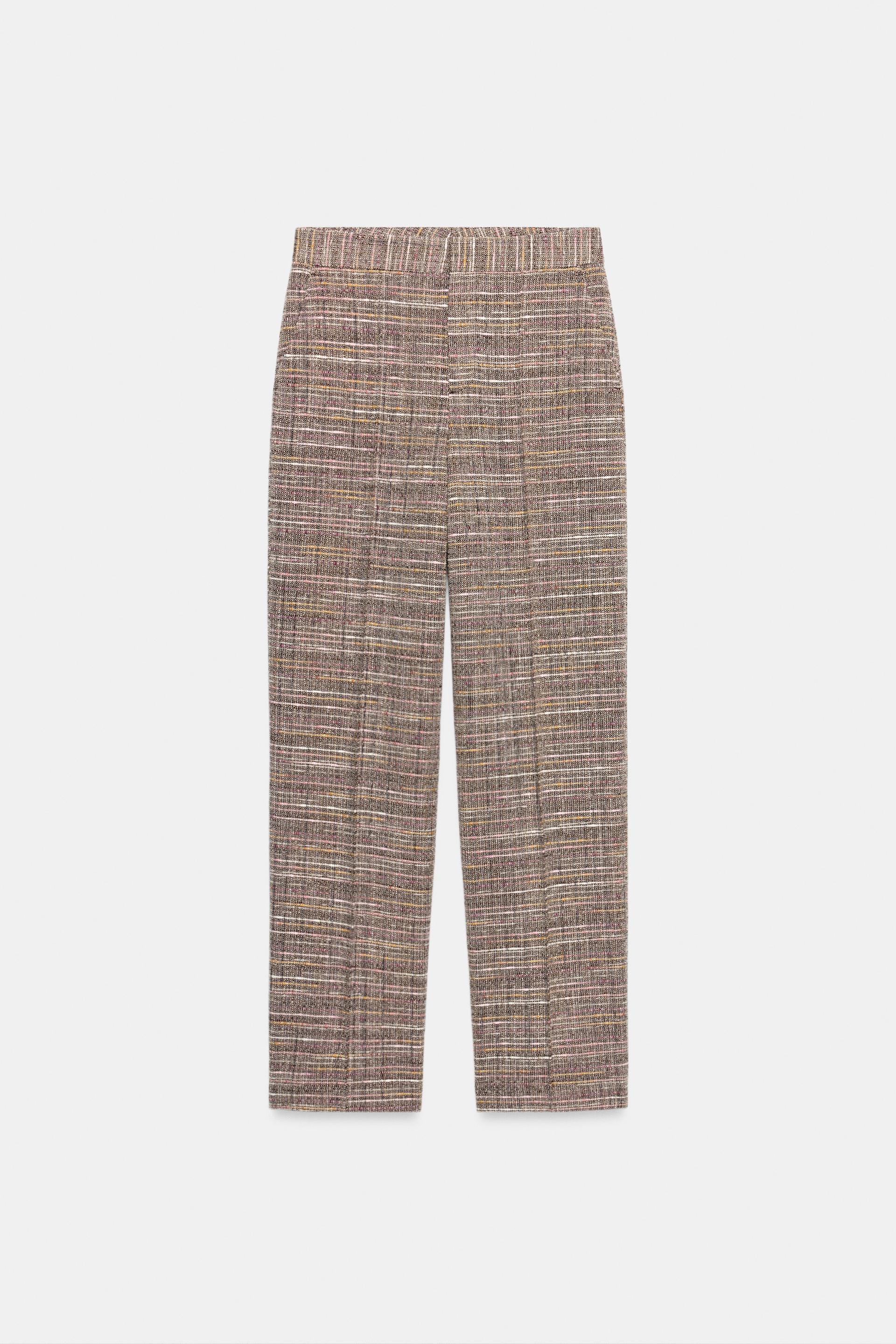 STRUCTURED STRAIGHT PANTS by ZARA