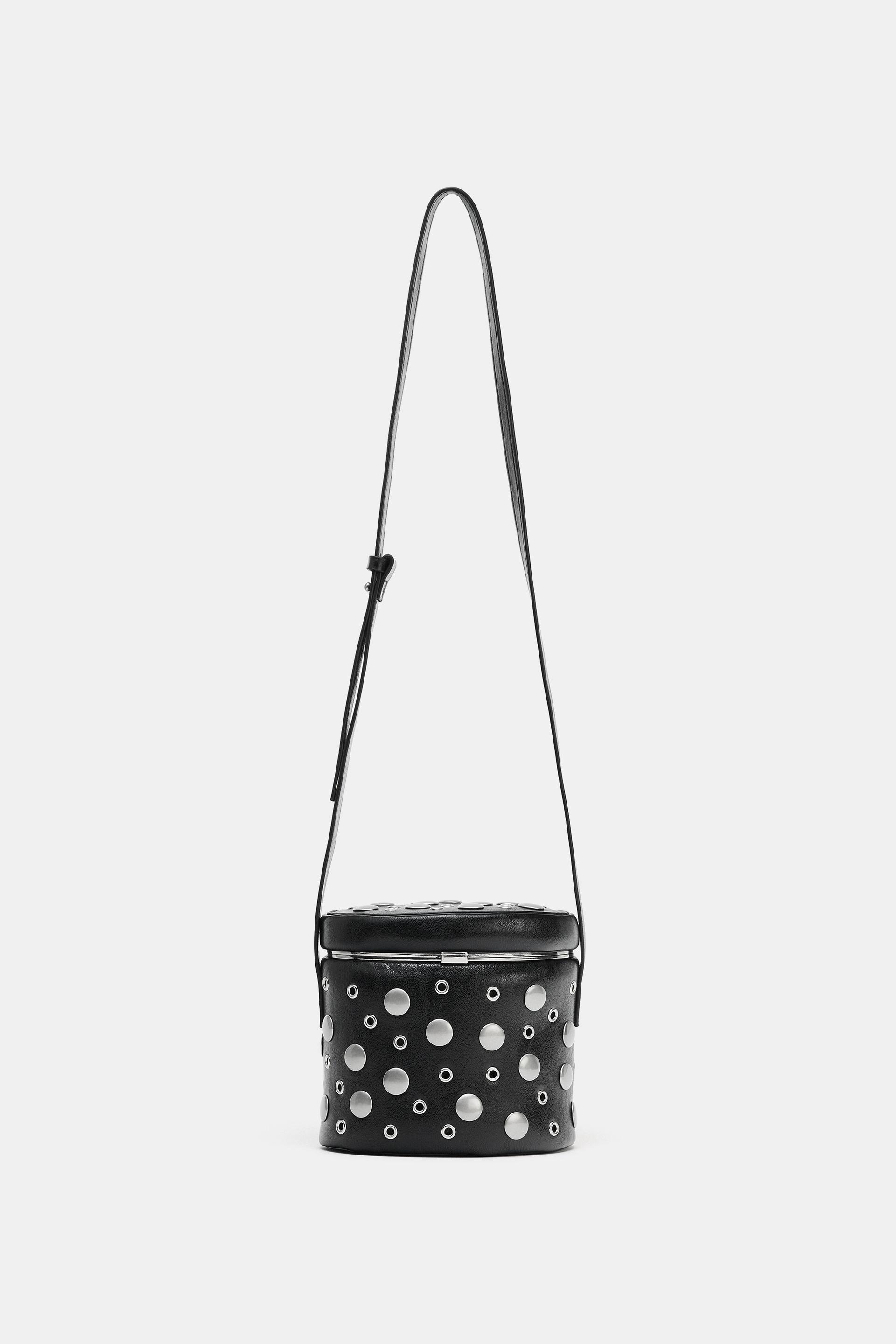 STUDDED VANITY BAG by ZARA