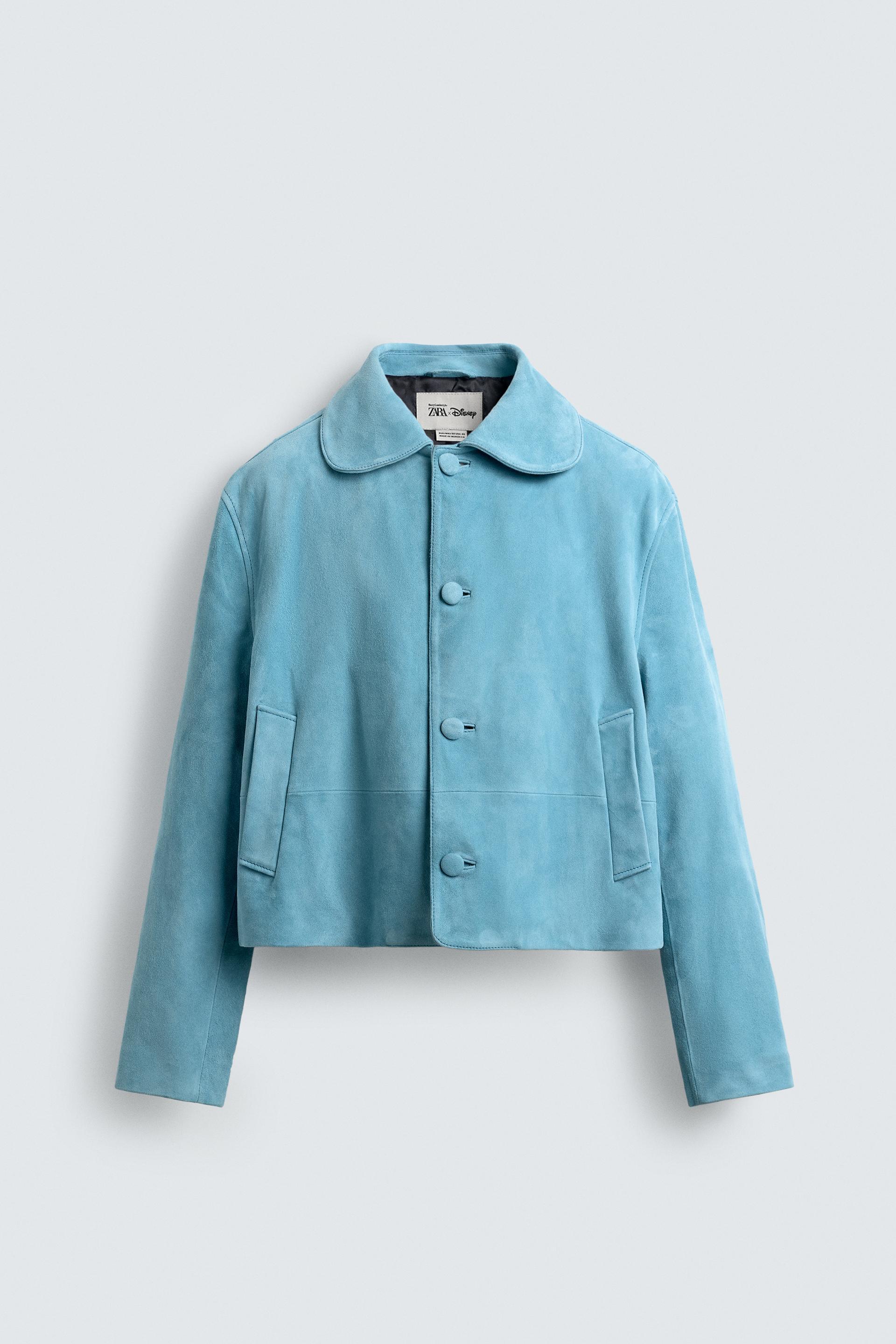 SUEDE LEATHER JACKET HARRY LAMBERT FOR ZARA X DISNEY by ZARA