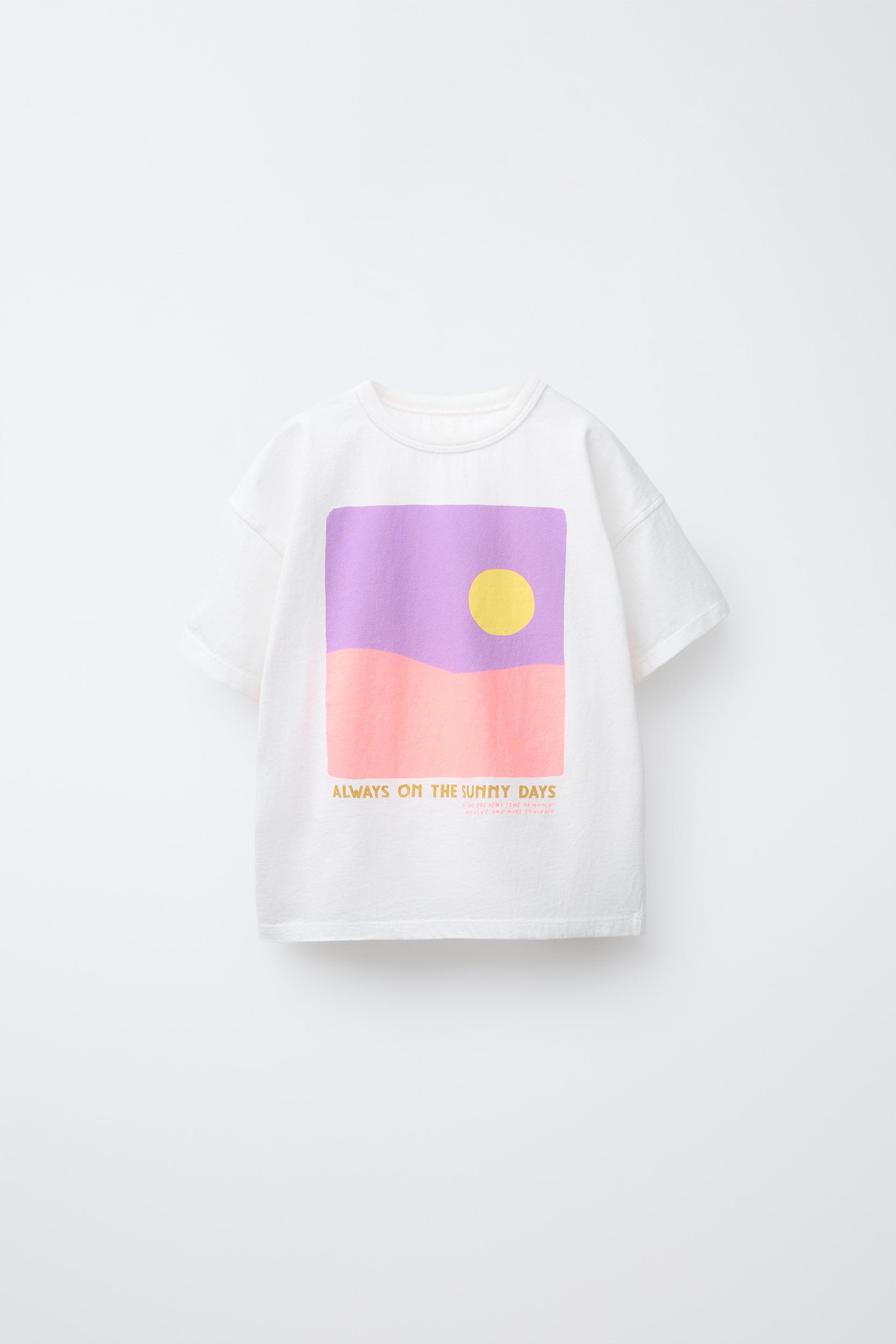 SUNSET PRINT T-SHIRT by ZARA