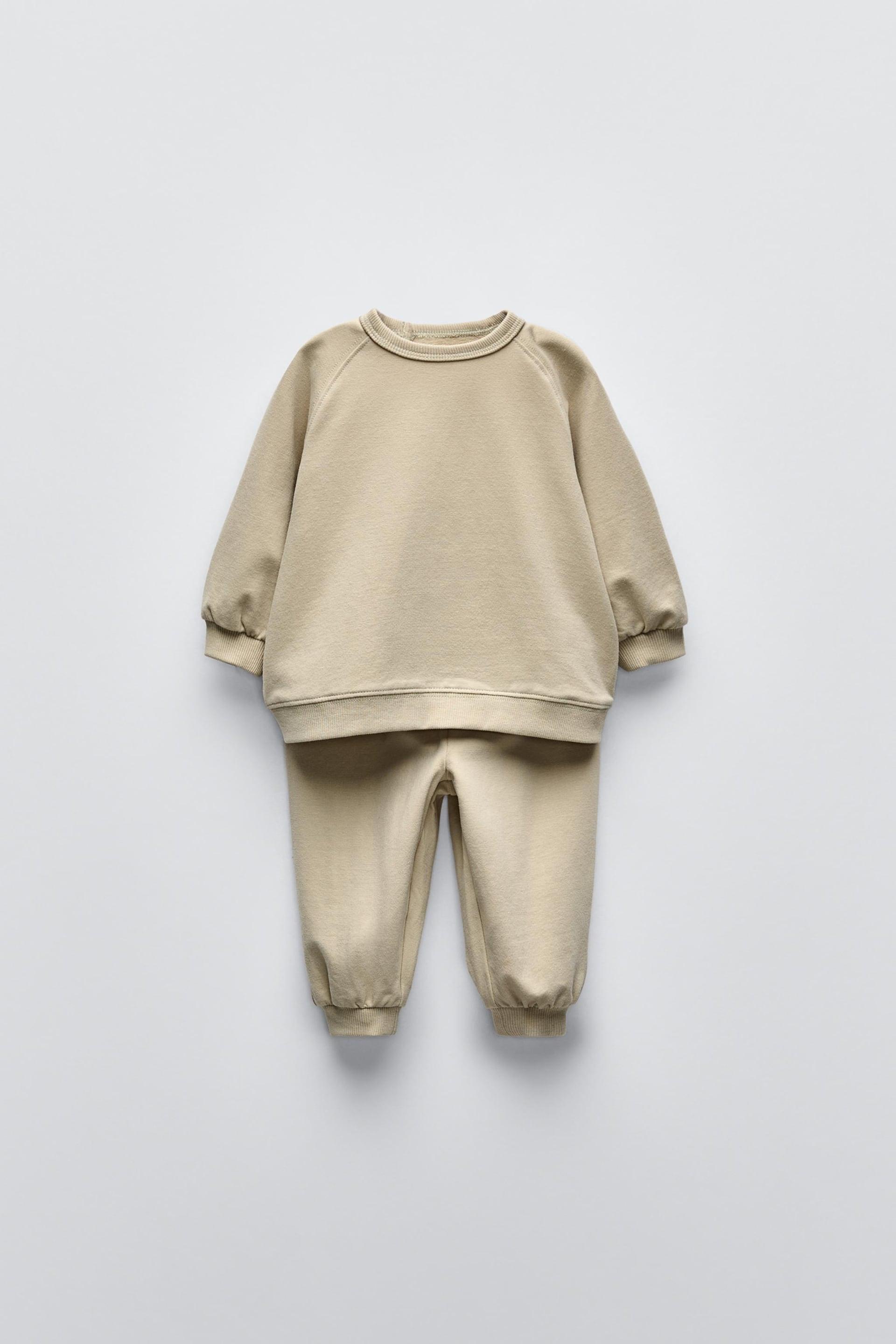 SWEAT-SHIRT AND JOGGER PANTS MATCHING SET by ZARA