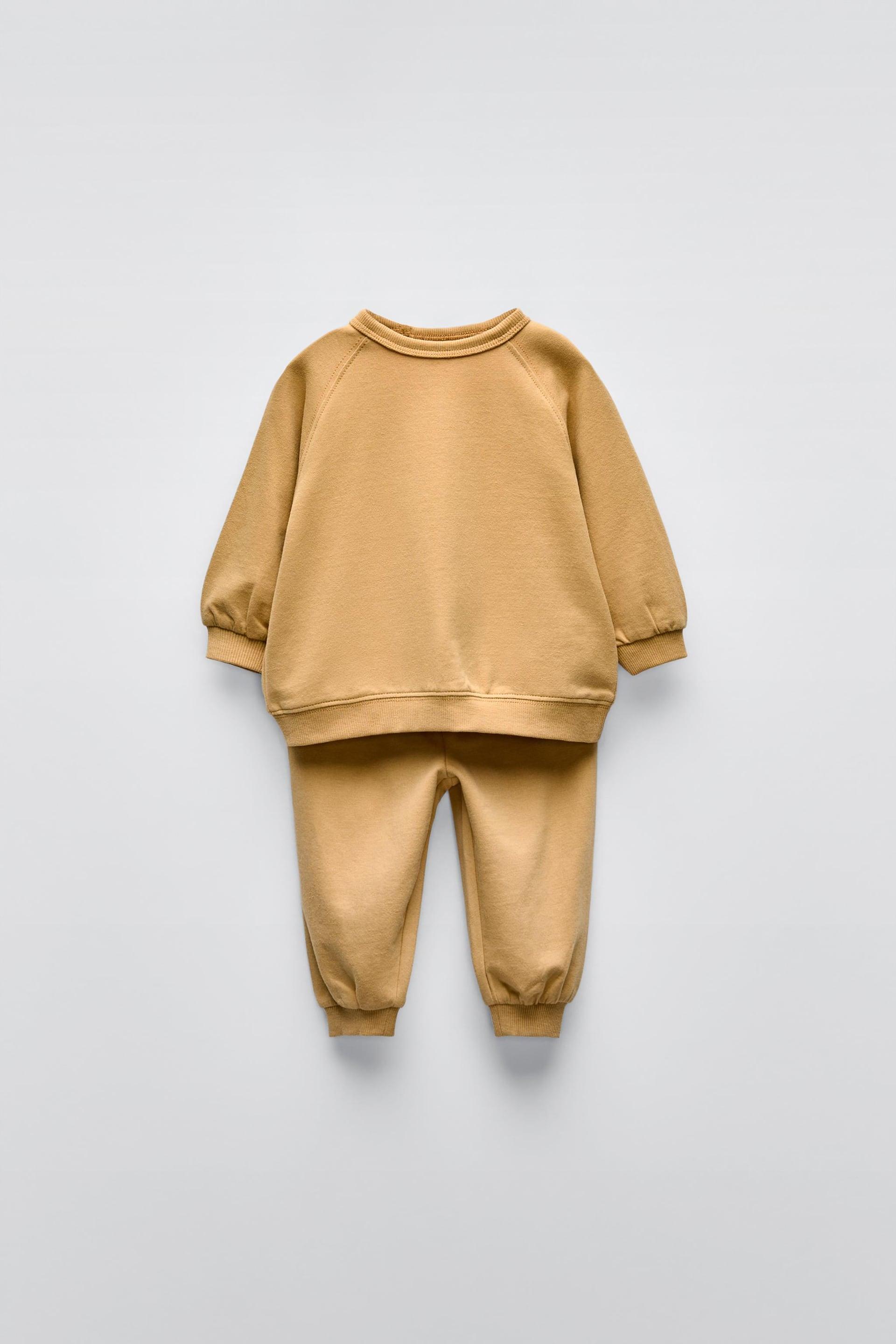 SWEAT-SHIRT AND JOGGER PANTS MATCHING SET by ZARA