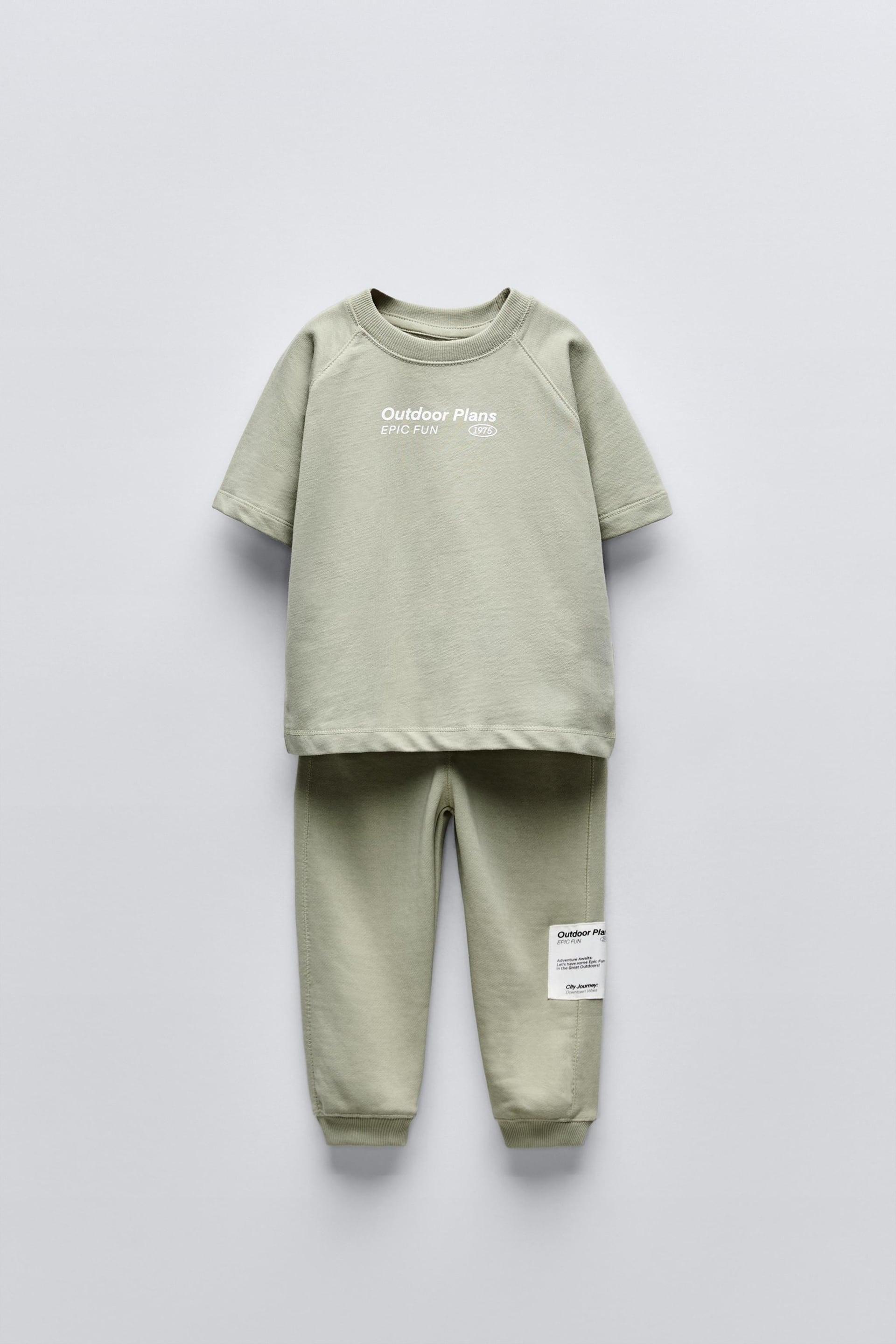 SWEAT-SHIRT AND PANTS MATCHING SET by ZARA