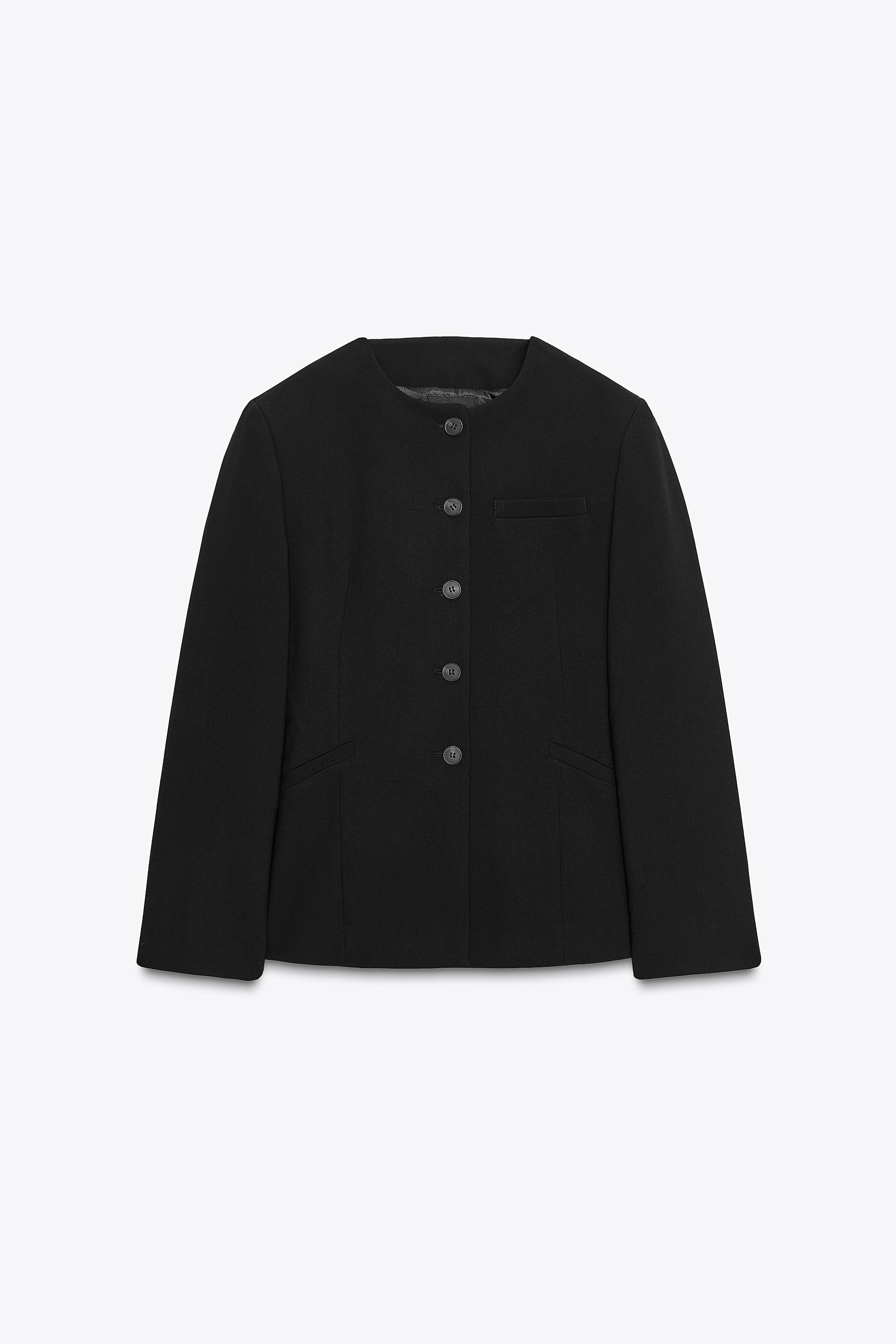 TAILORED BLAZER WITH SHOULDER PADS by ZARA